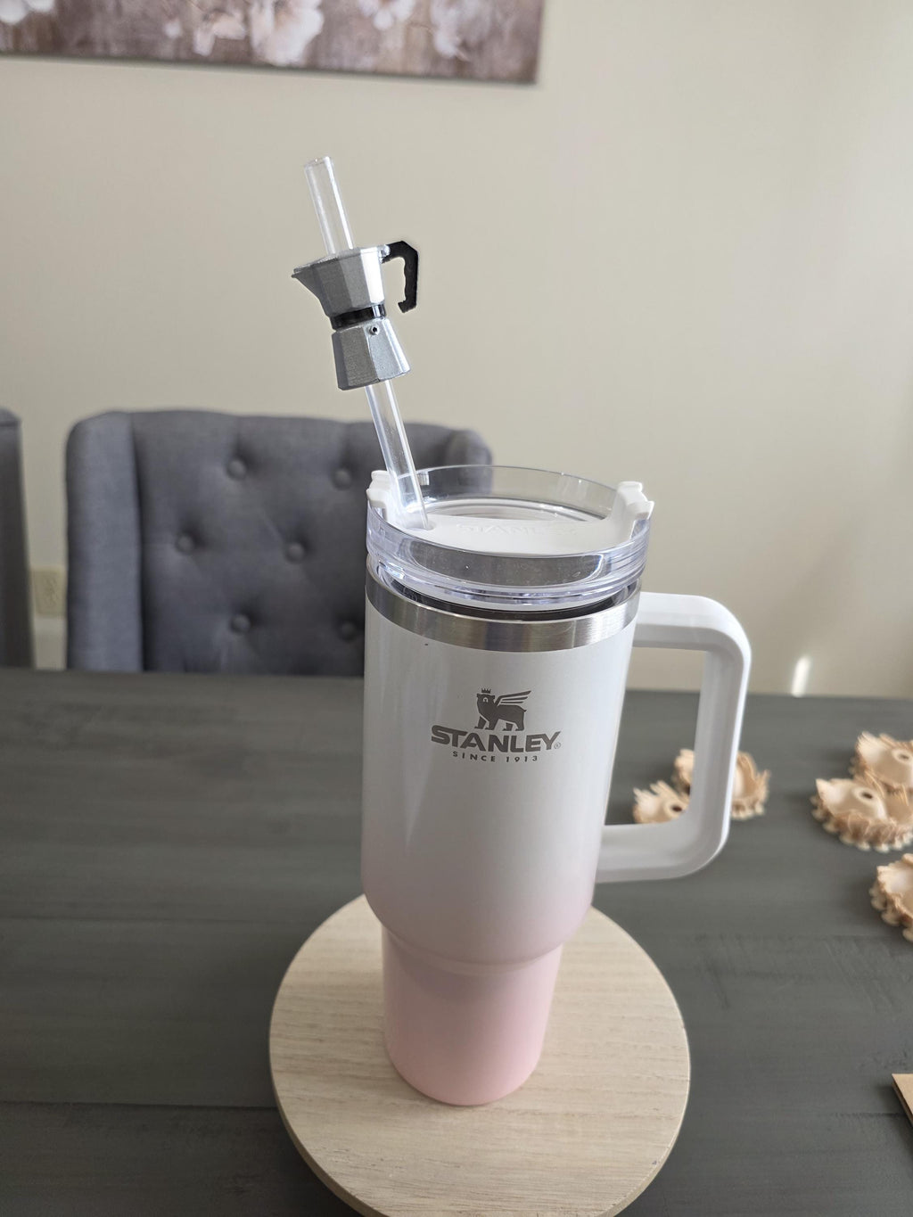 Puerto Rico Greca 3D Straw Topper