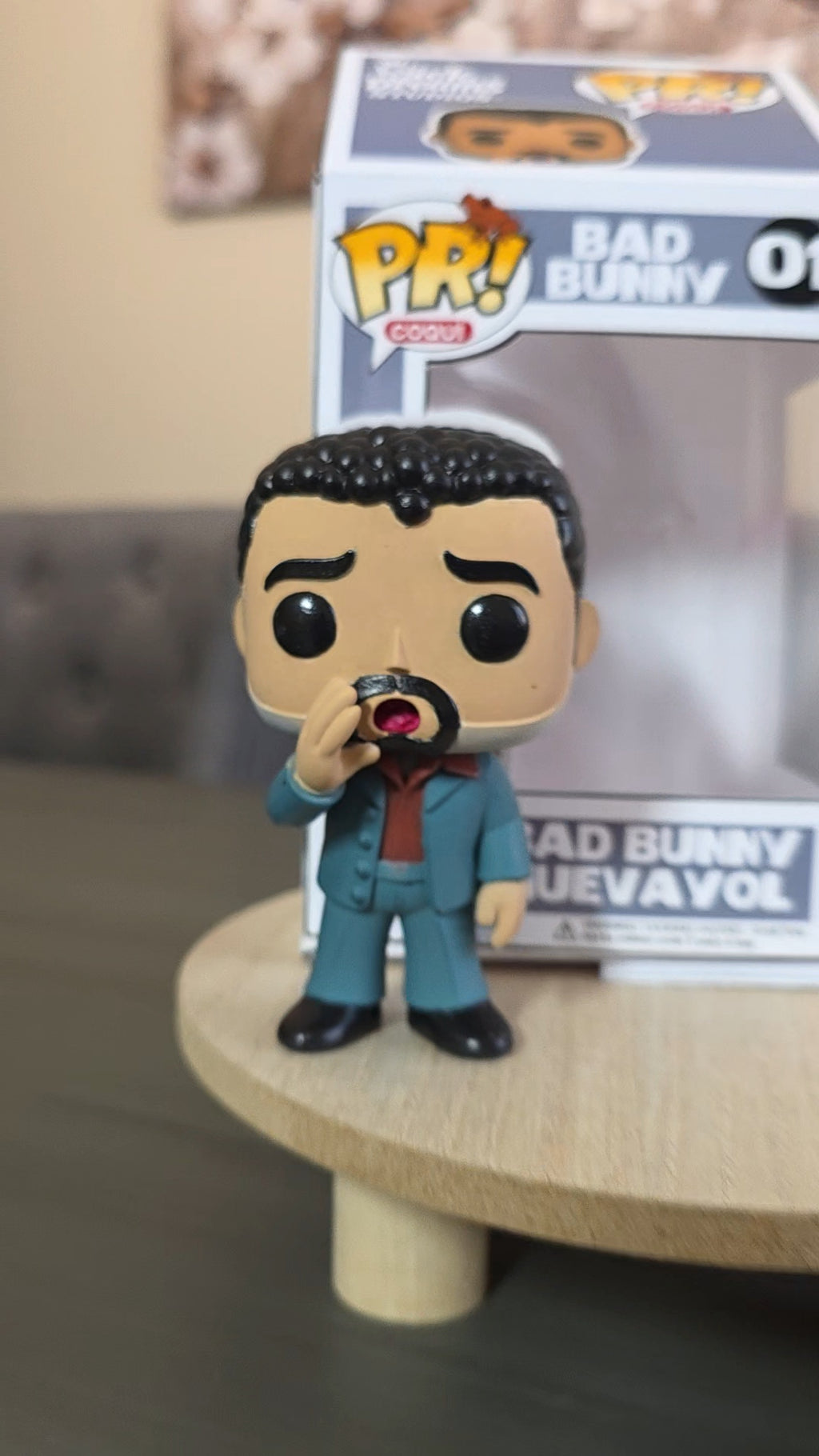 NUEVAYOL Puerto Rico Custom Funko POP! Collectible Figure | 5 Inch ABS Resin | Limited Edition Handmade Toy