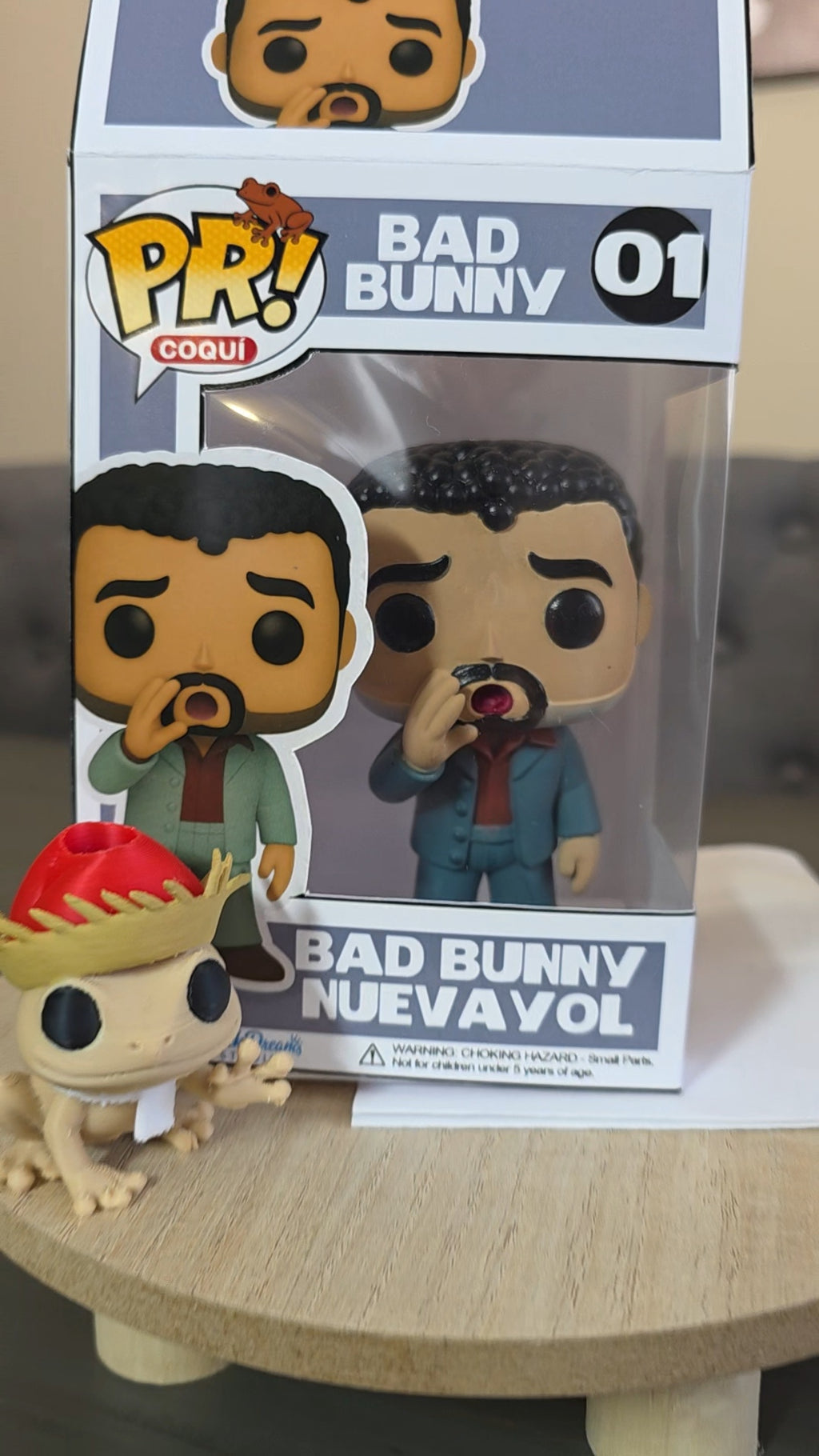 NUEVAYOL Puerto Rico Custom Funko POP! Collectible Figure | 5 Inch ABS Resin | Limited Edition Handmade Toy