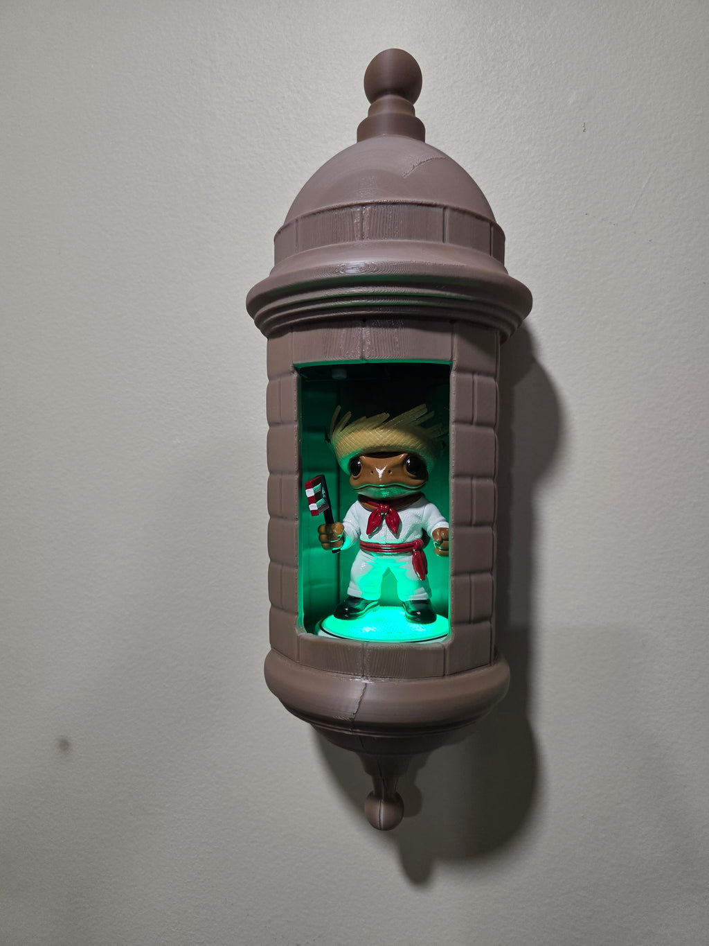 Garita El Morro Wall Lamp Con Sonido, Luz y Coquí Jibarito
