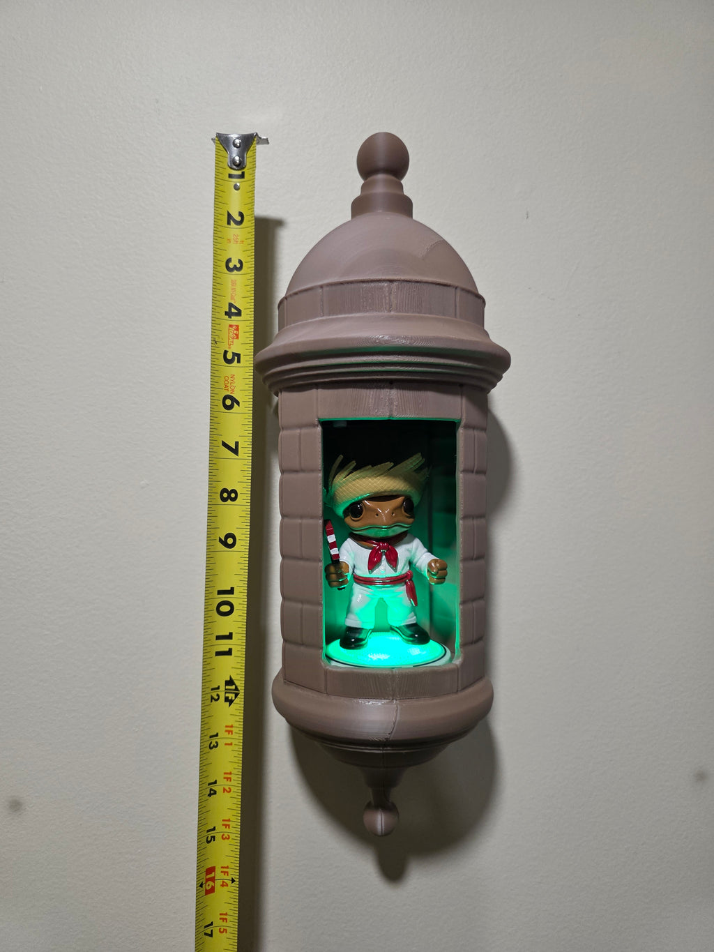 Garita El Morro Wall Lamp Con Sonido, Luz y Coquí Jibarito