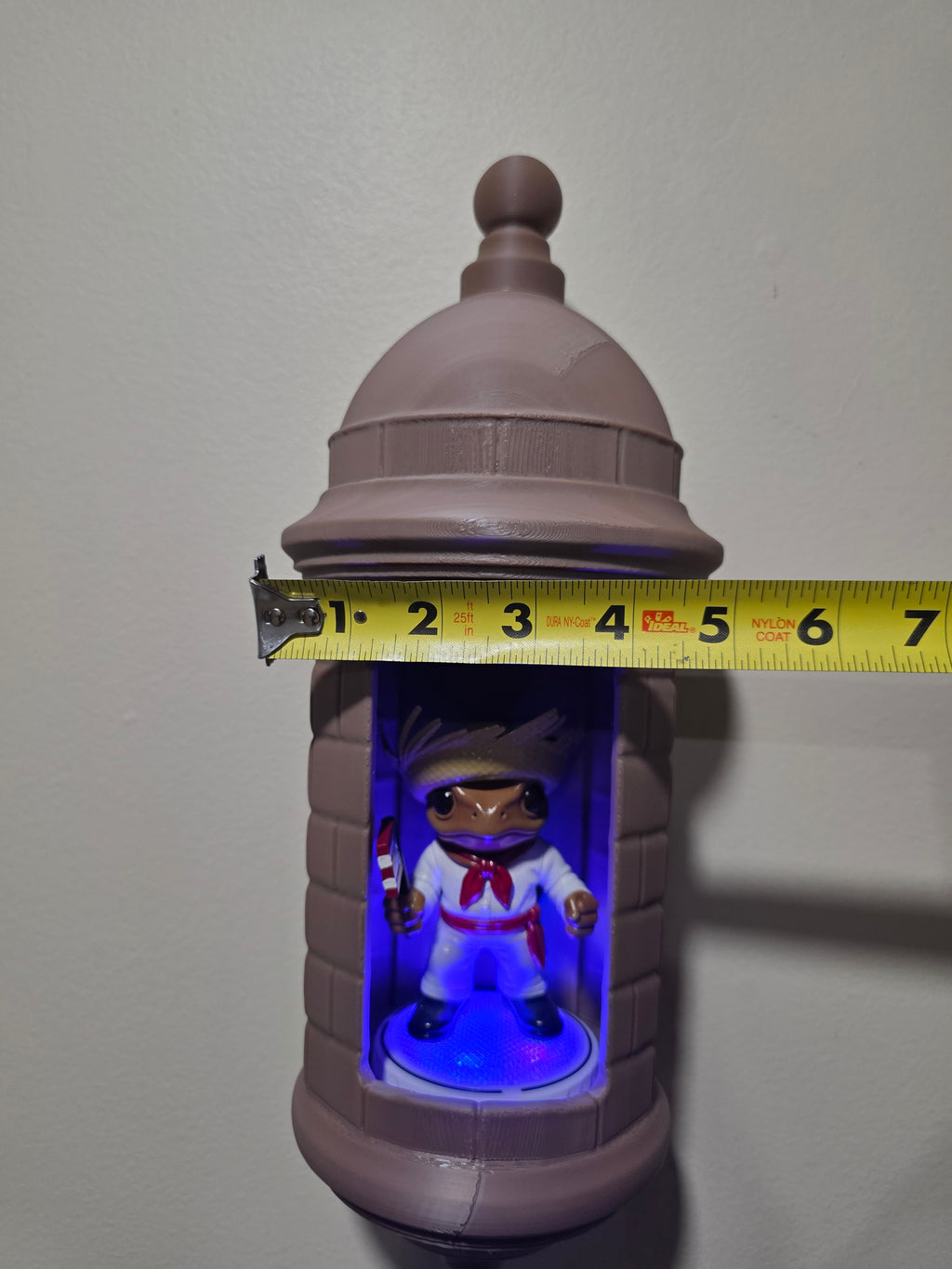 Garita El Morro Wall Lamp Con Sonido, Luz y Coquí Jibarito