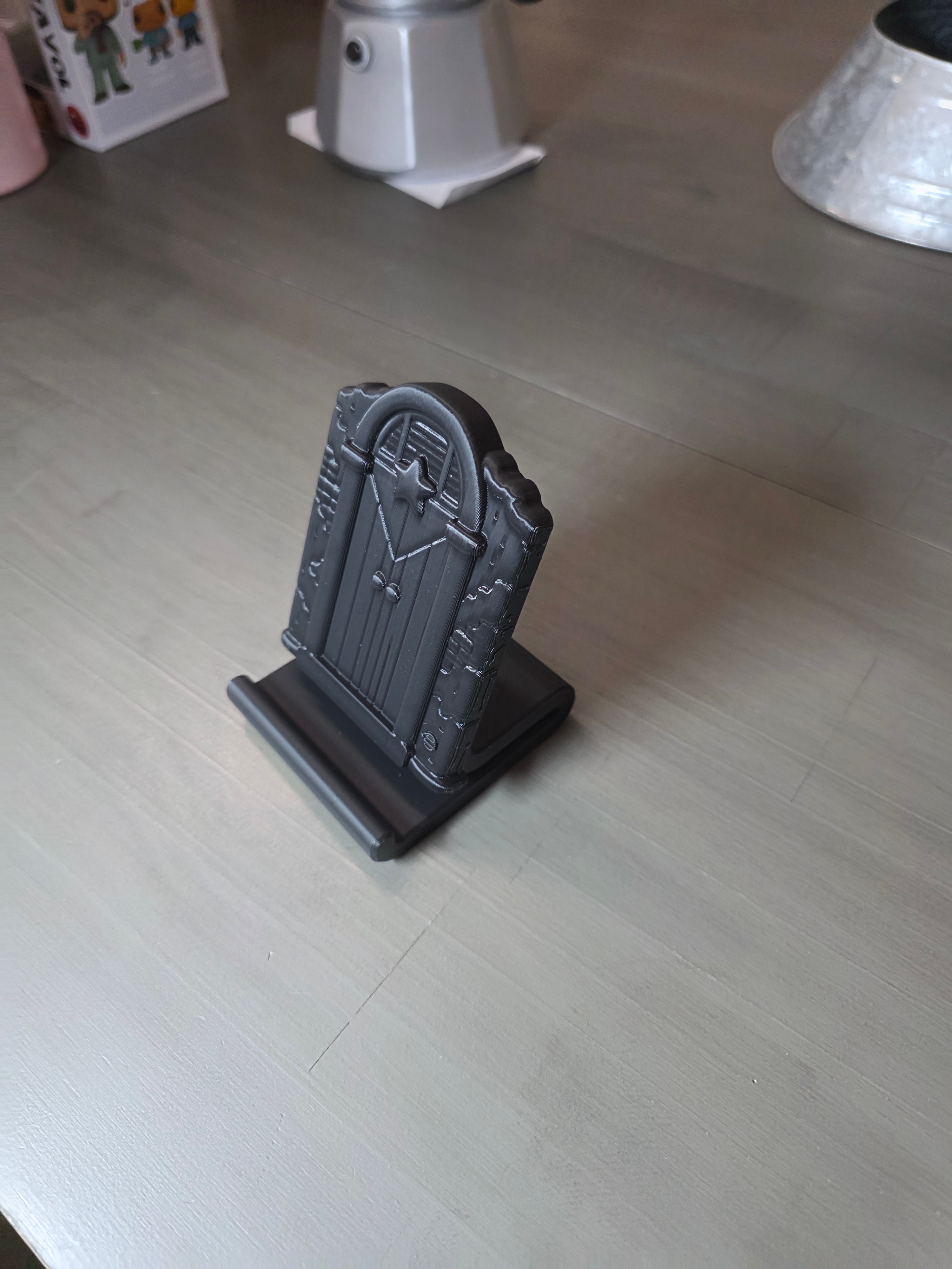 Puerto Rico Flag Door Phone Stand – 3D Printed Old San Juan Style Holder