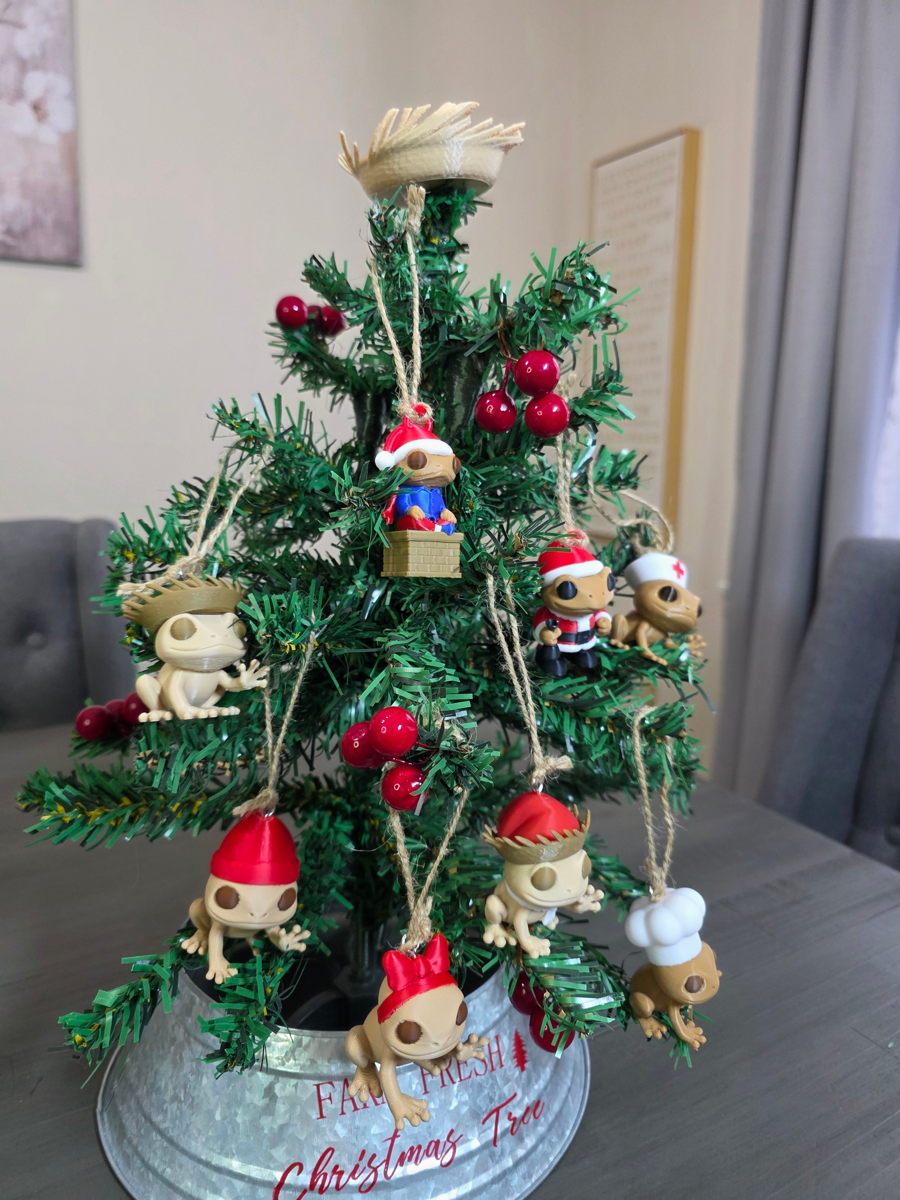 Puerto Rico Coquí Ornament 10 Pack