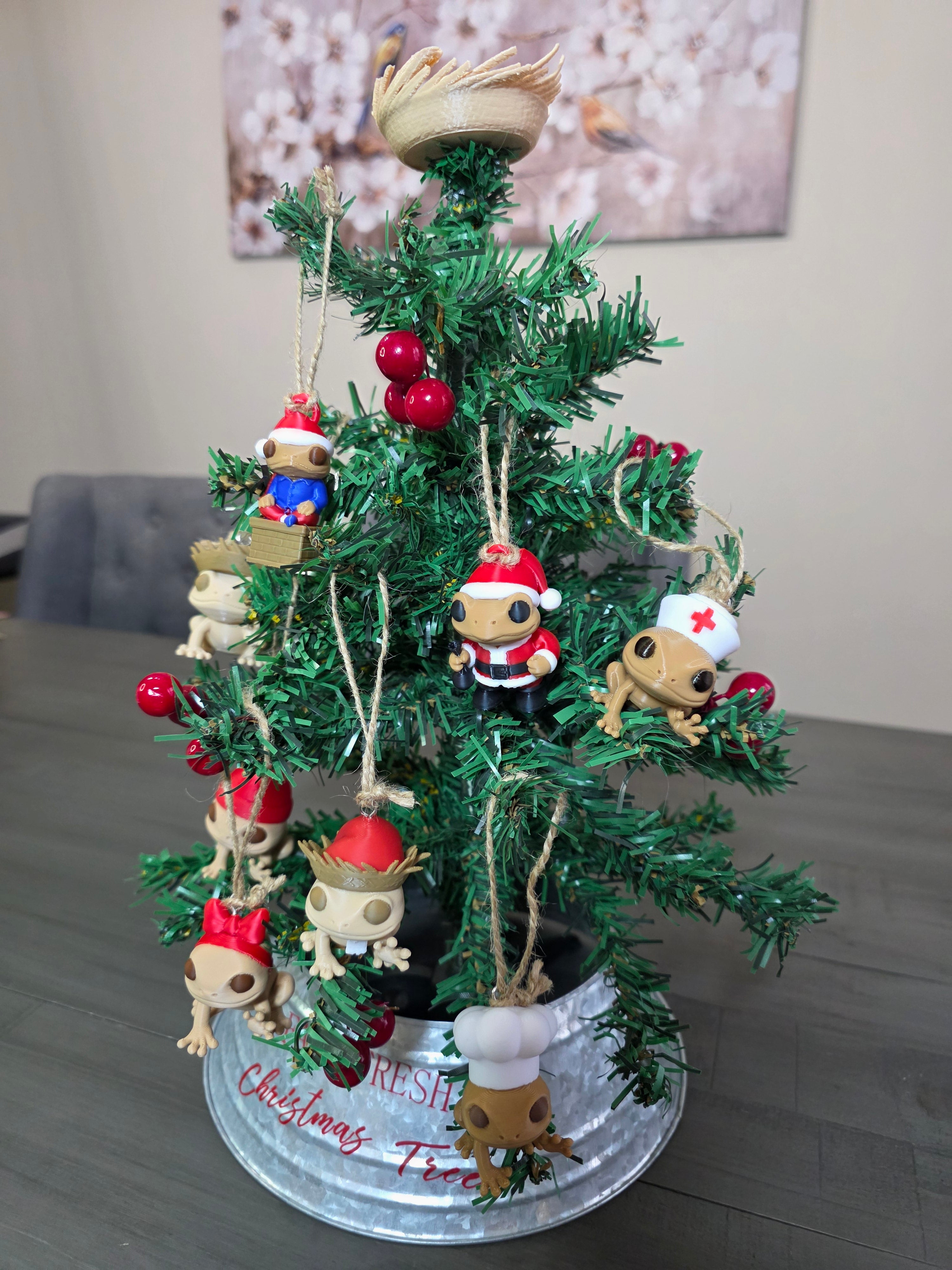 Puerto Rico Coquí Ornament 10 Pack