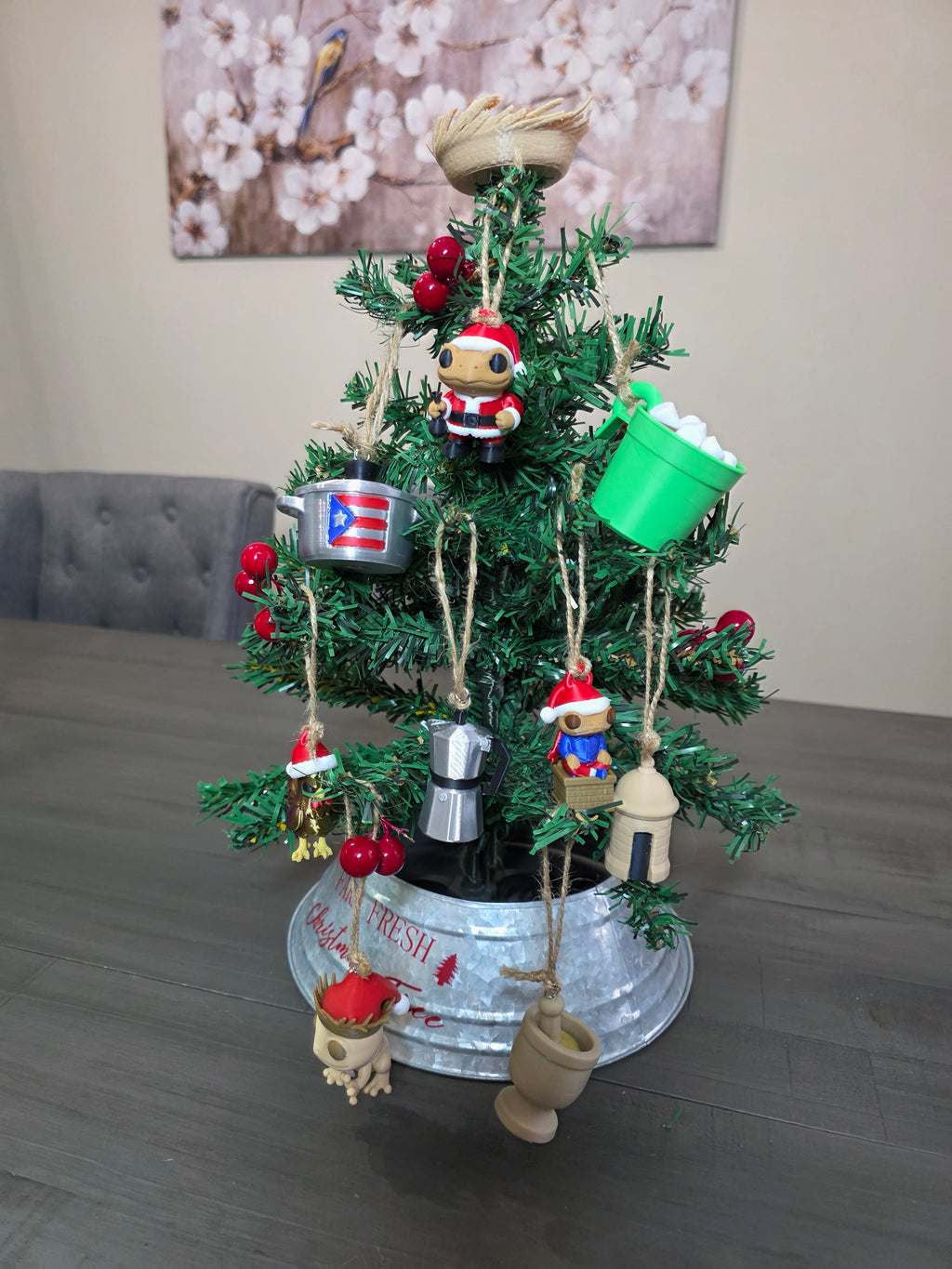 Puerto Rico Ornament 10 Pack