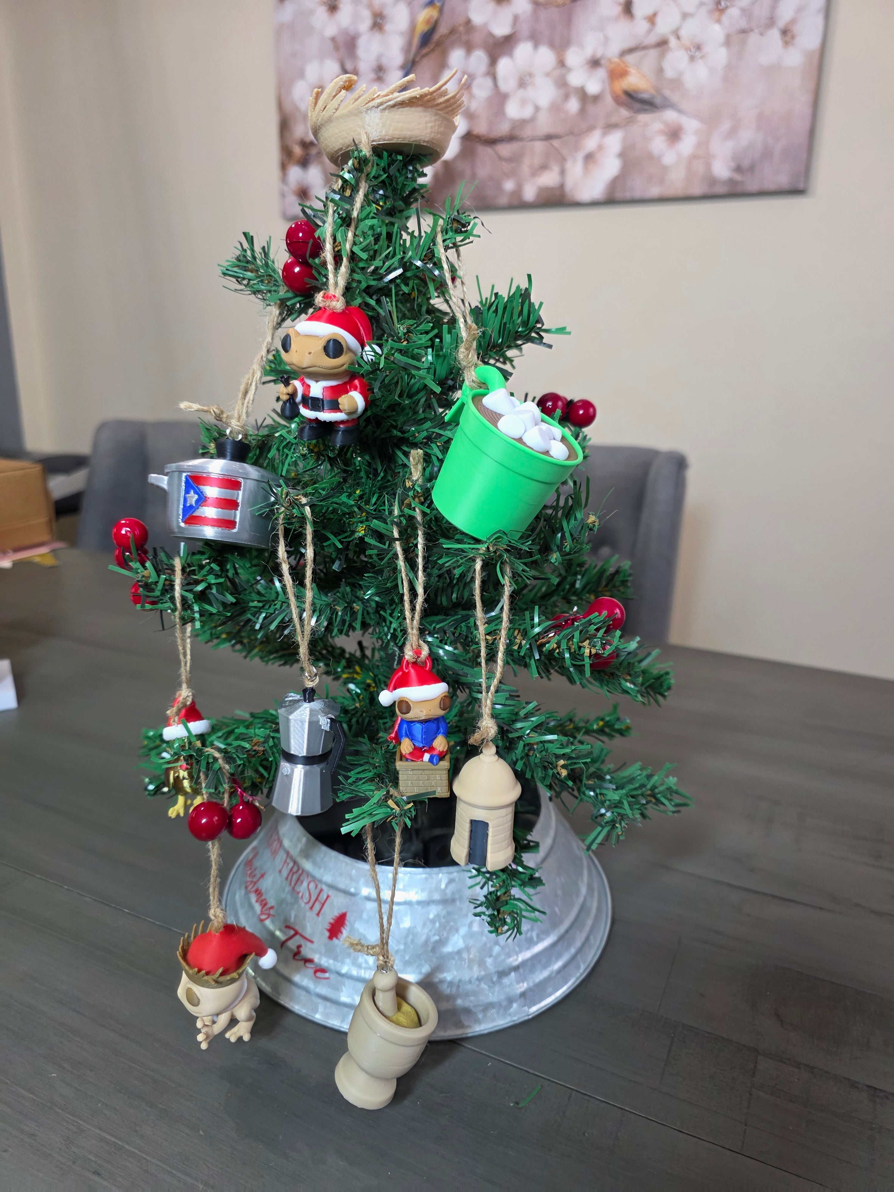 Puerto Rico Ornament 10 Pack