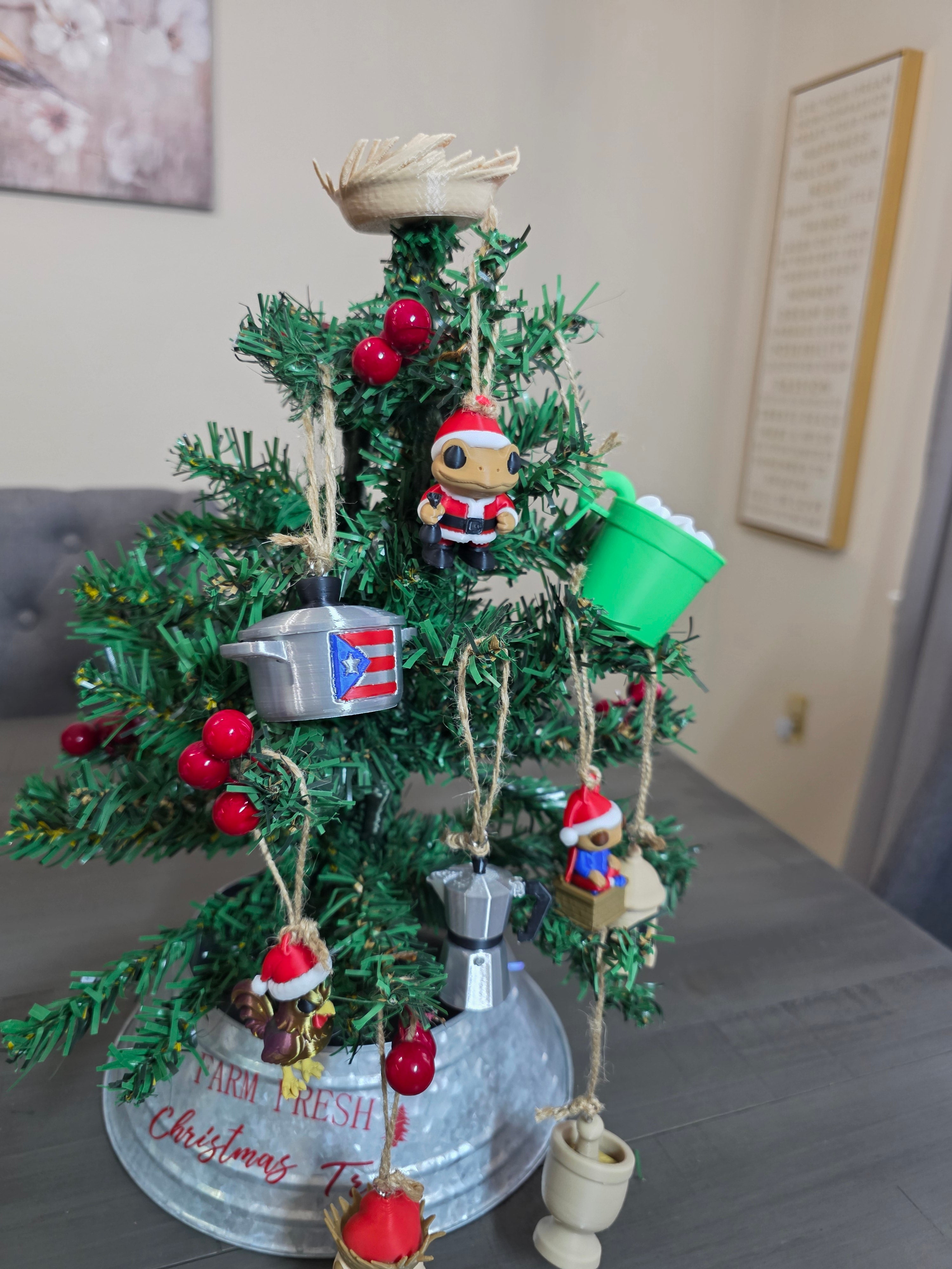 Puerto Rico Ornament 10 Pack