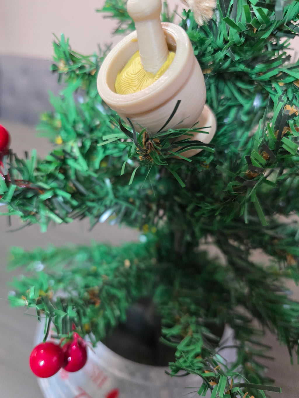 Puerto Rico Pilon 3D Ornament