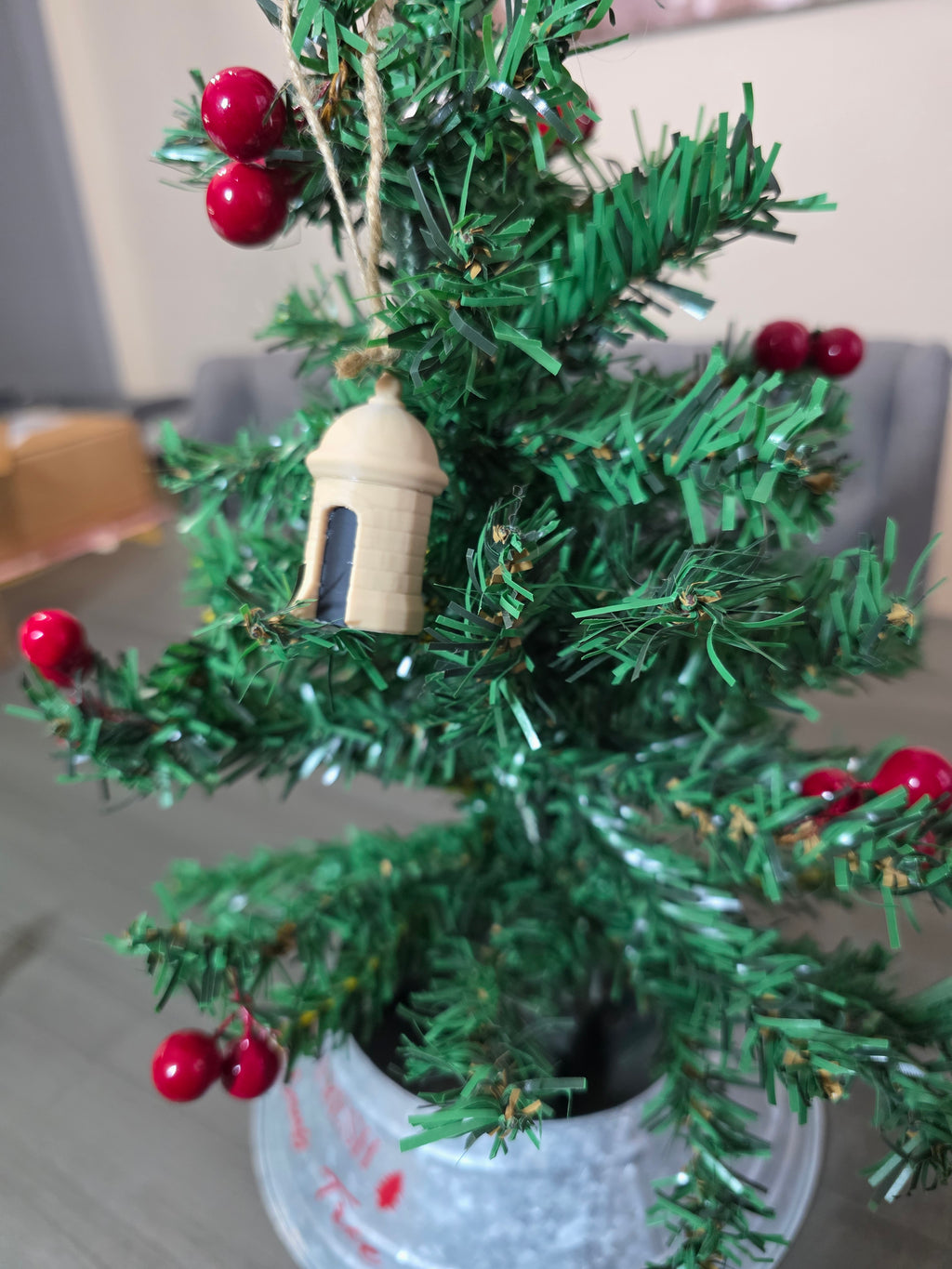 Puerto Rico Garita El Morro 3D Ornament