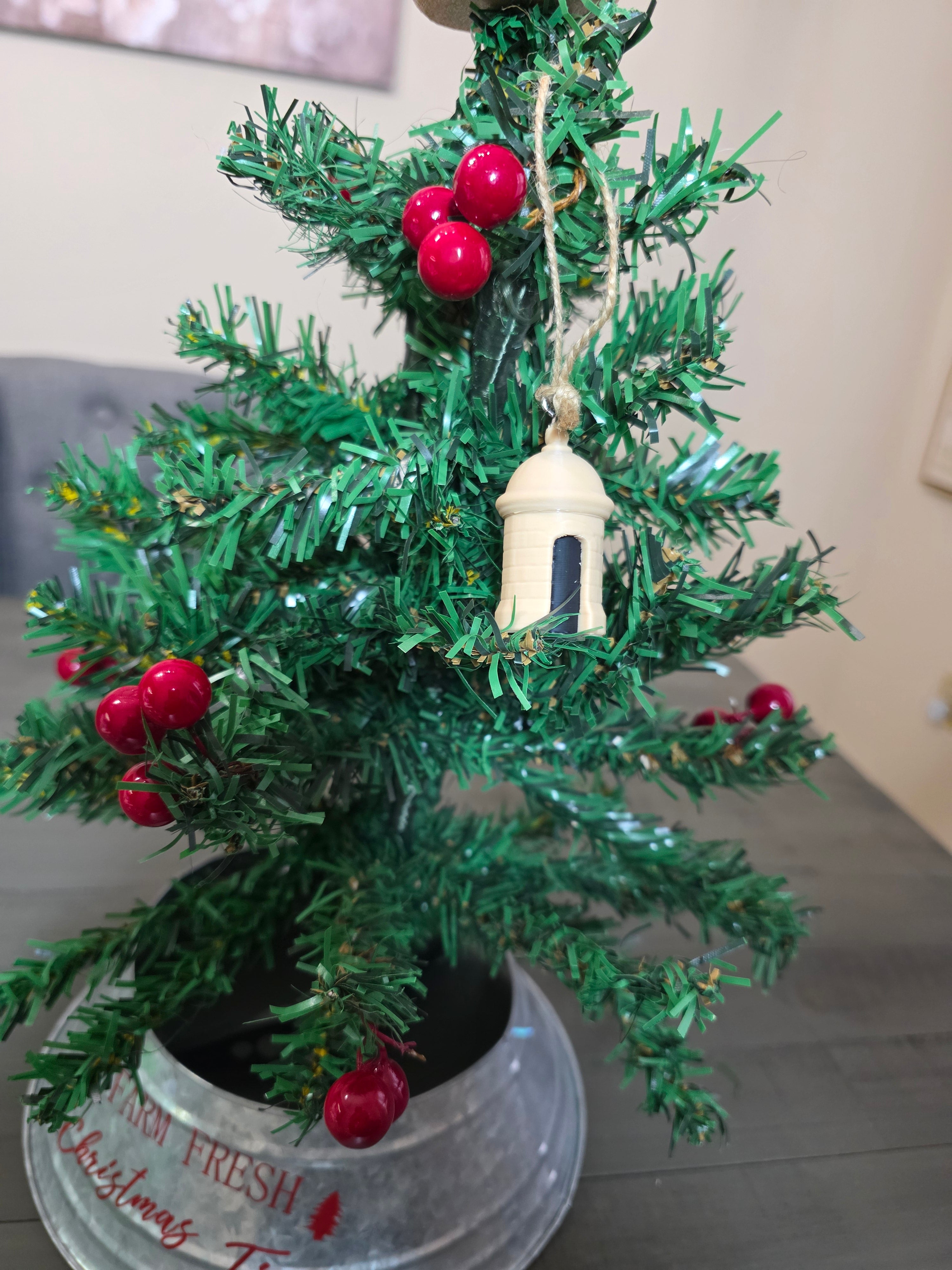 Puerto Rico Garita El Morro 3D Ornament