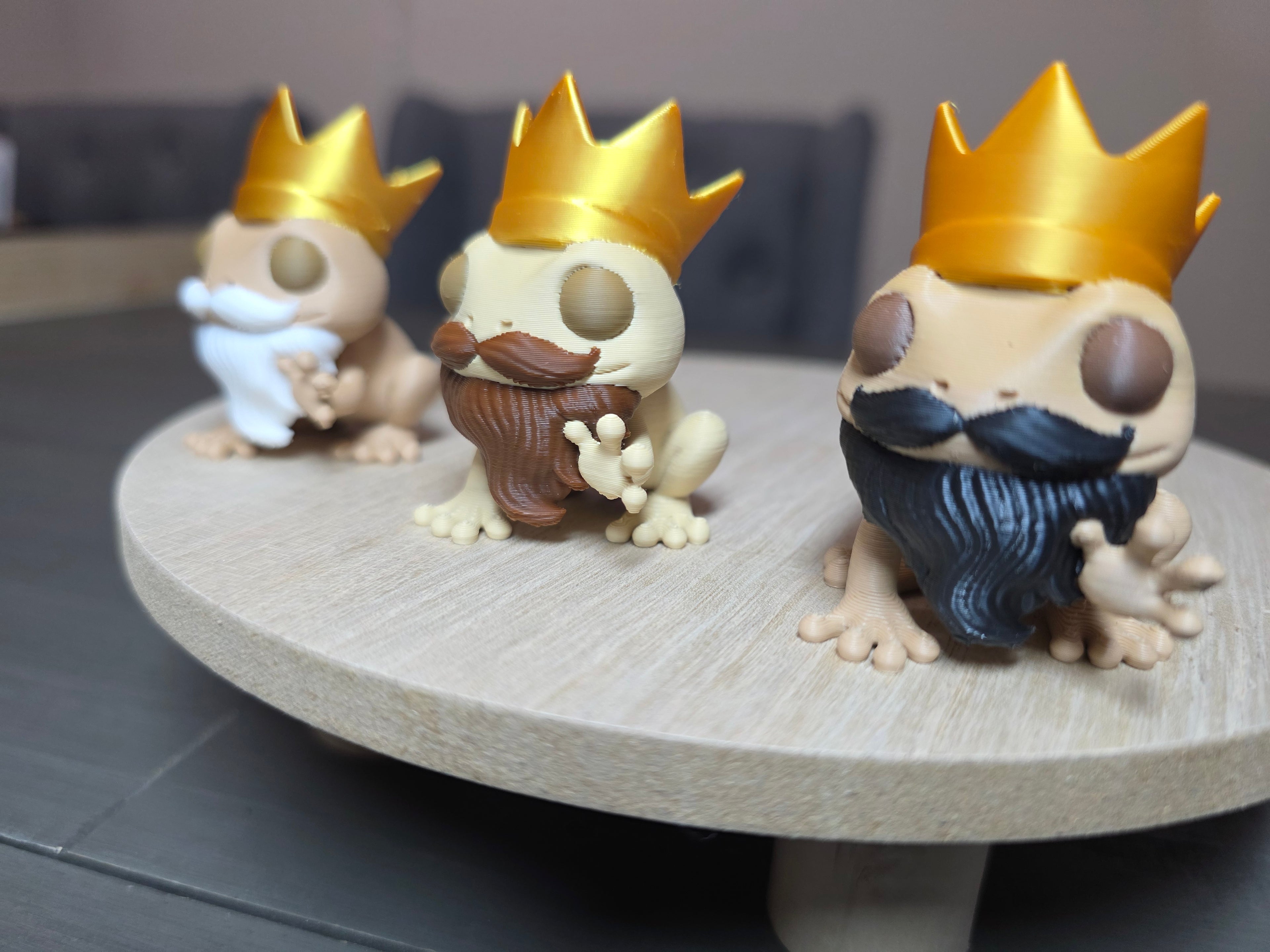 Set Puerto Rico Three Kings Coquí Figurines | Coquí Tres Reyes Magos