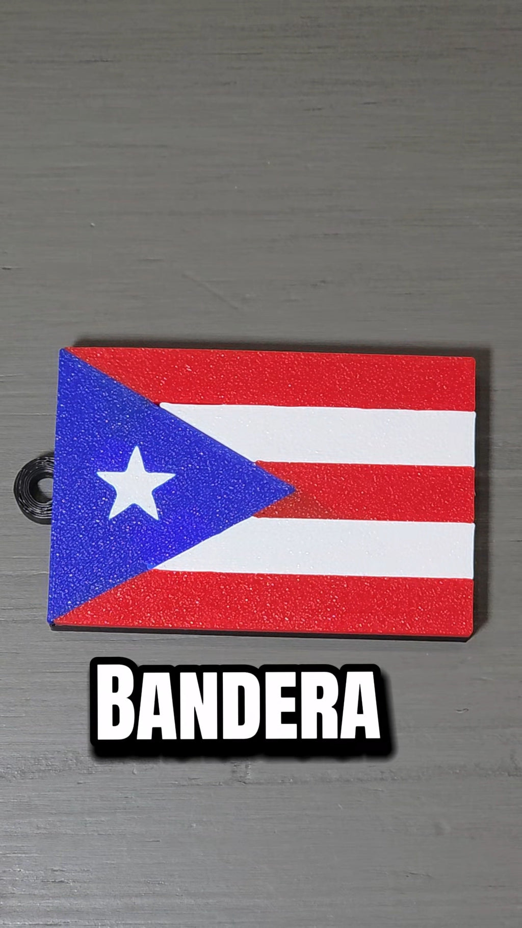 Puerto Rico Can Tab Opener Keychain | 3D Printed Drink Opener | Boricua Flag, Baseball, Coquí & Coffee Lady Styles