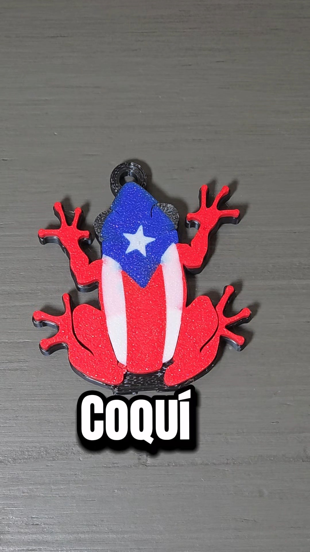 Puerto Rico Can Tab Opener Keychain | 3D Printed Drink Opener | Boricua Flag, Baseball, Coquí & Coffee Lady Styles