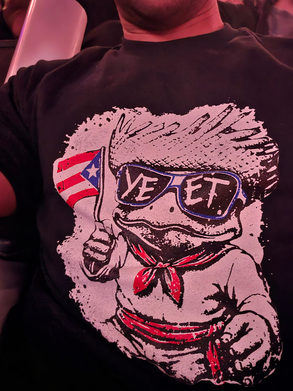 Coquí Jibarito YEET T-Shirt (Adult) | Puerto Rico Frog Graphic Tee | Hand Screen Printed Boricua Shirt | Streetwear | Wholesale Available