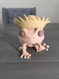 Puerto Rico Coquí with Pava 4" Desk Buddy | Coquí Home Decor Accessory | Boricua Pride Gift, Puerto Rican Office Accessory