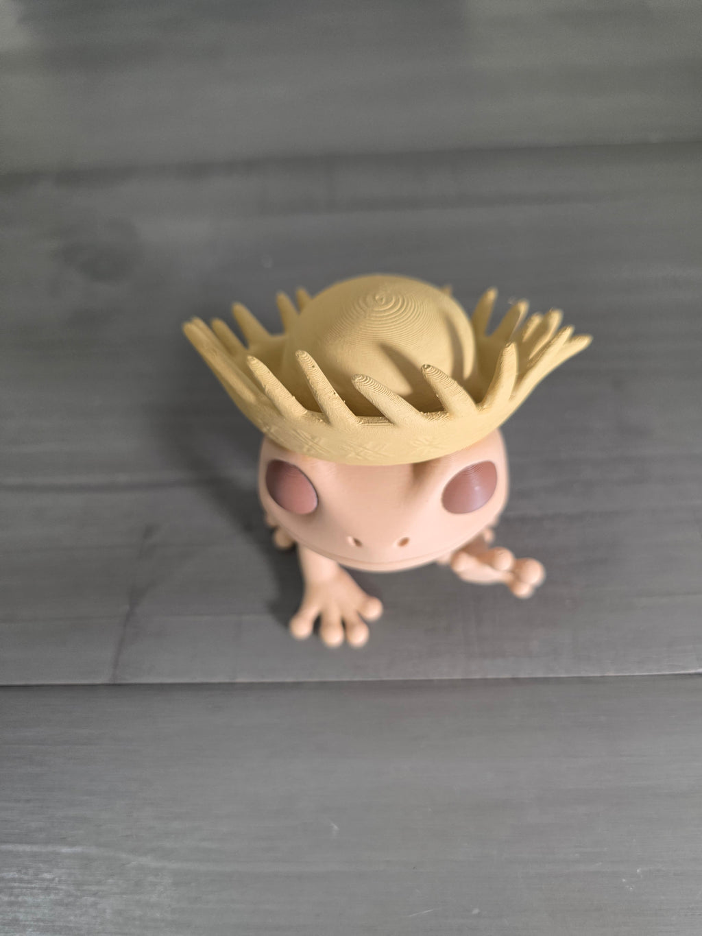 Puerto Rico Coquí with Pava 4" Desk Buddy | Coquí Home Decor Accessory | Boricua Pride Gift, Puerto Rican Office Accessory