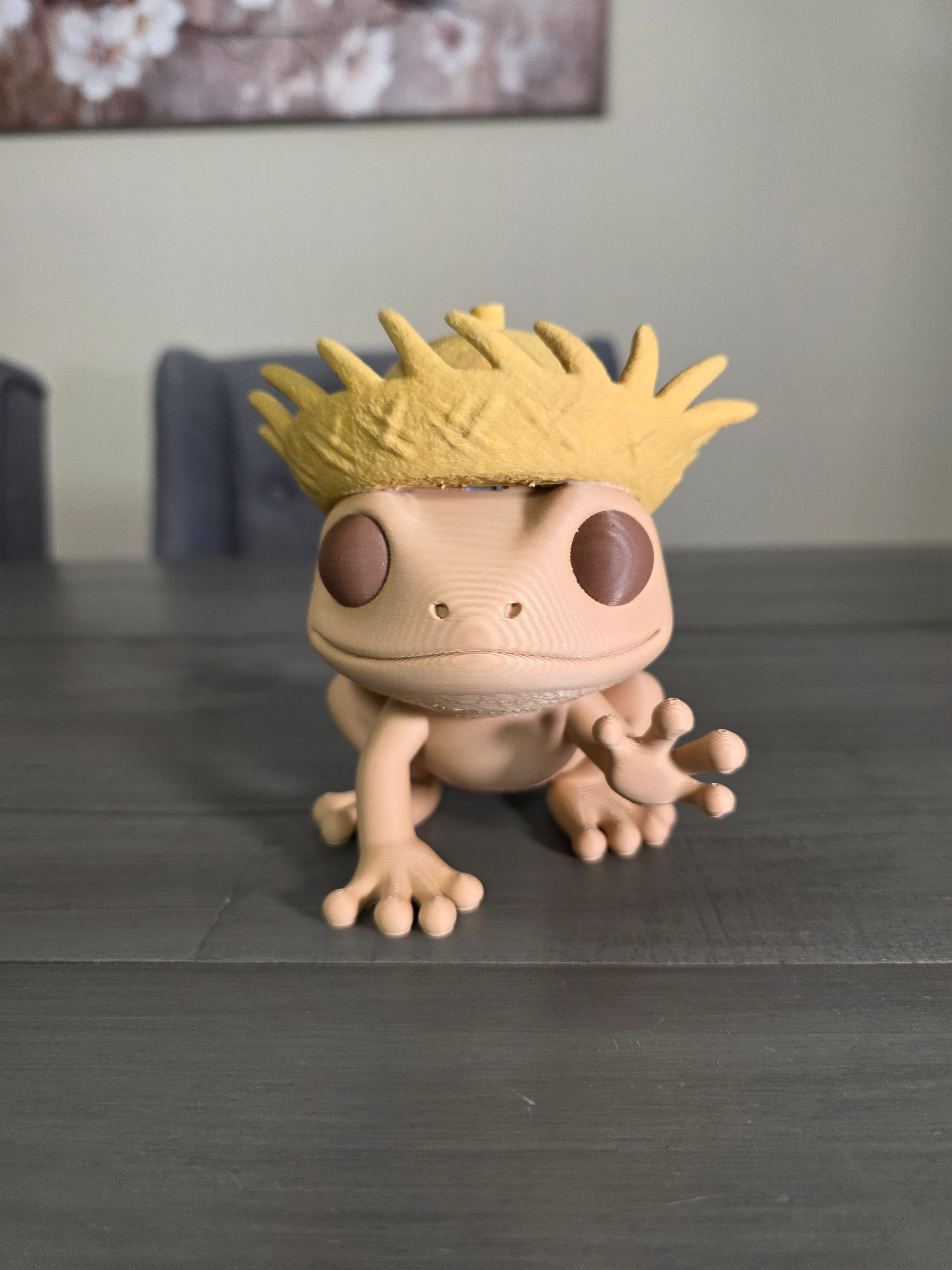 Puerto Rico Coquí with Pava 5" With Sound Desk Buddy | Coquí Home Decor Accessory | Boricua Pride Gift, Puerto Rican Office Accessory