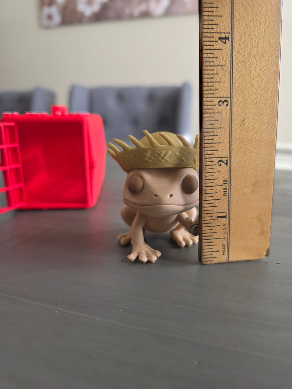 My Pet Coquí Playset | 3D Printed Puerto Rico Coquí Toy with Carrier & Accessories | Handmade PLA Collectible