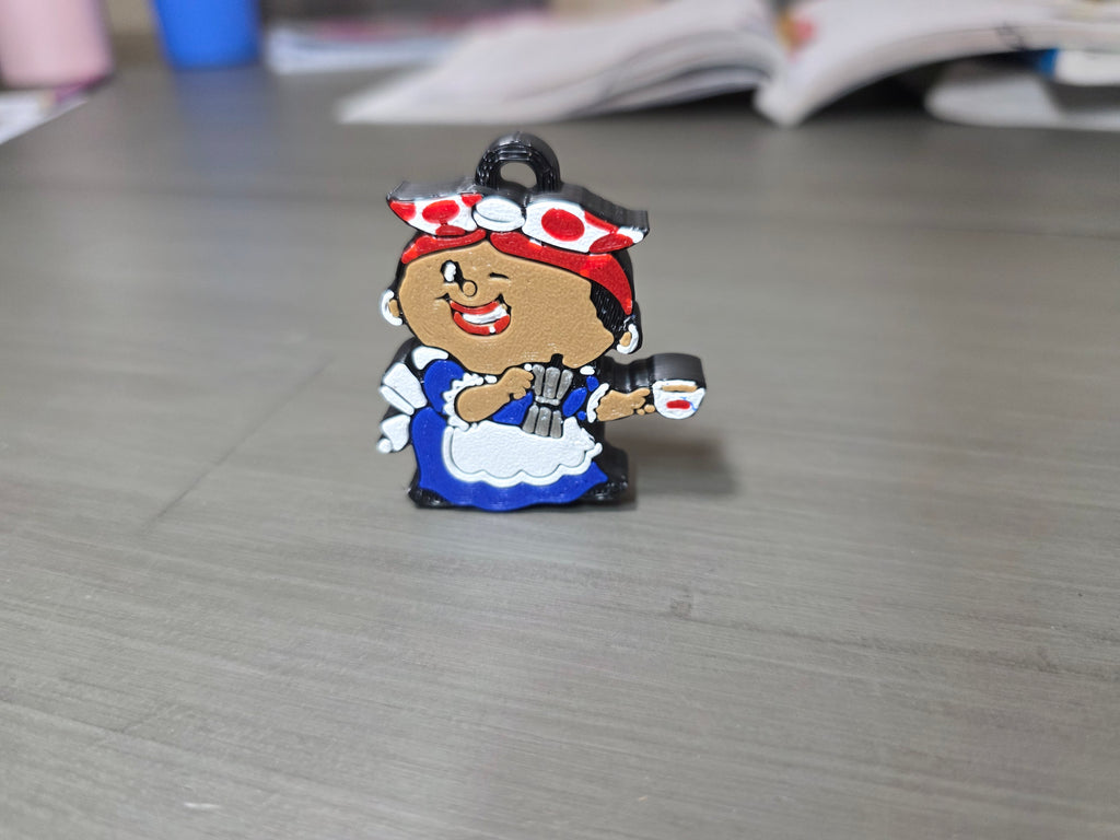 Puerto Rico Can Tab Opener Keychain | 3D Printed Drink Opener | Boricua Flag, Baseball, Coquí & Coffee Lady Styles