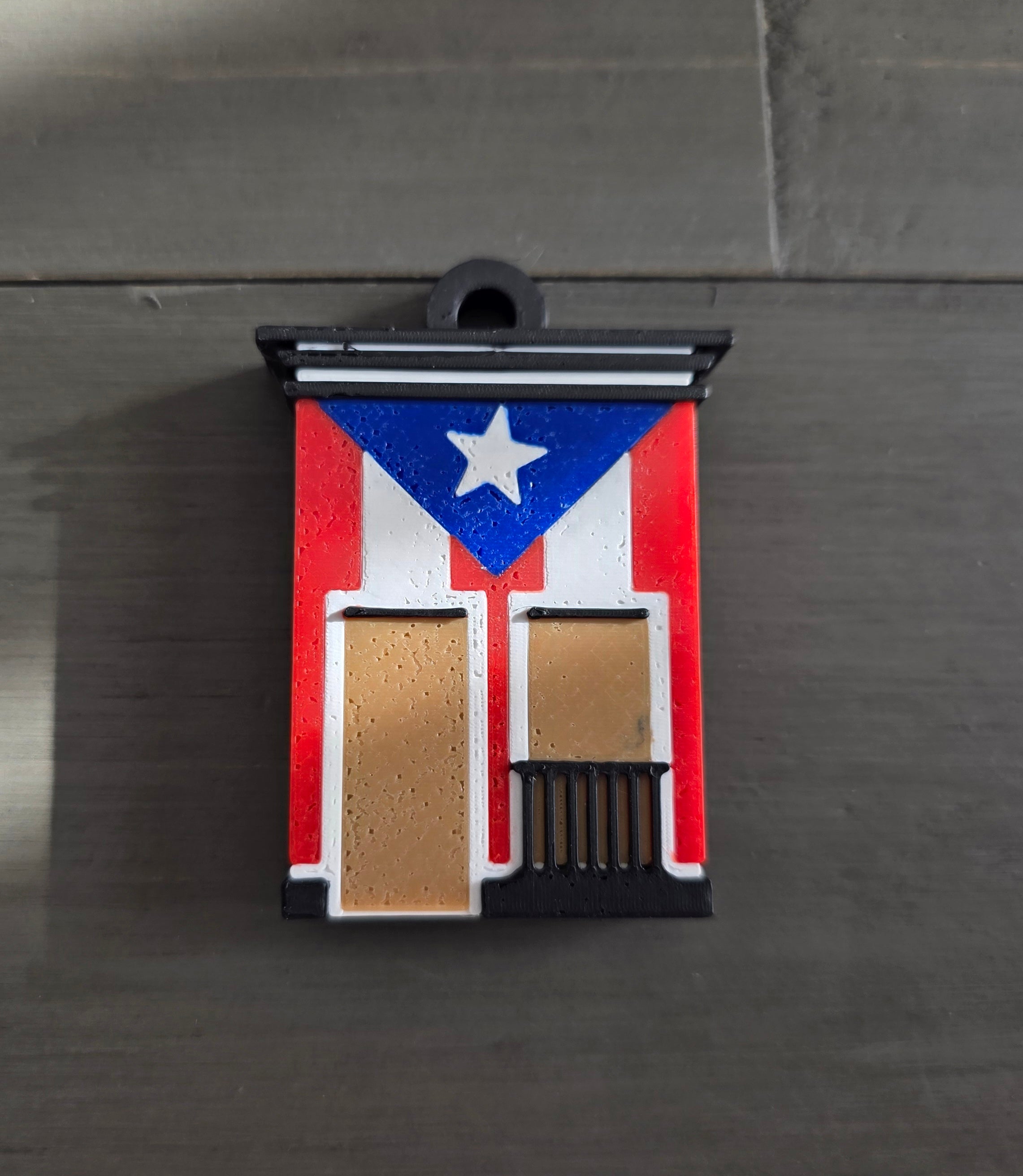 Puerto Rico Can Tab Opener Keychain | 3D Printed Drink Opener | Boricua Flag, Baseball, Coquí & Coffee Lady Styles