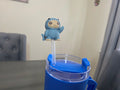 Puerto Rico Coquí Animal Costume Straw Topper | Cute 3D Printed PLA Straw Charm | Kawaii Frog Cup Accessory | Reusable Drink Decor