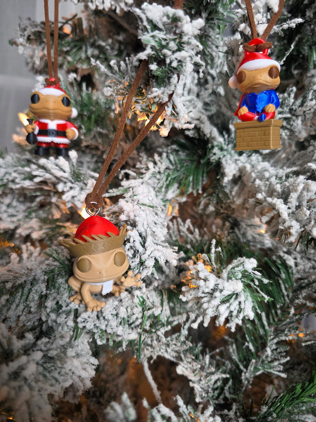 Puerto Rico Christmas Ornament, Boricua Holiday Ornament, Puerto Rican Food & Culture Decor, 3D Printed PR Gift (1 per pack)