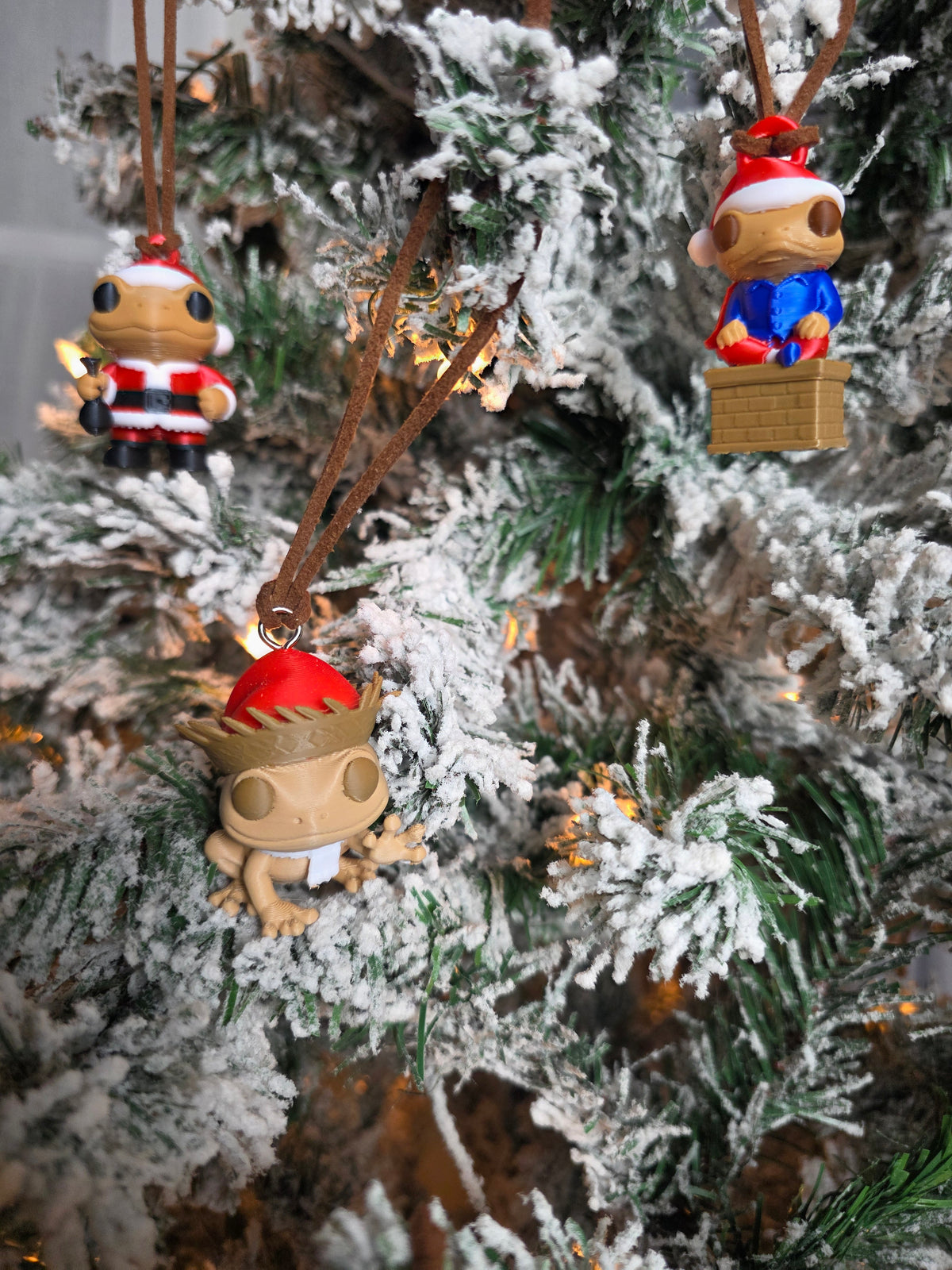 Puerto Rico Christmas Ornament, Boricua Holiday Ornament, Puerto Rican Food & Culture Decor, 3D Printed PR Gift (1 per pack)