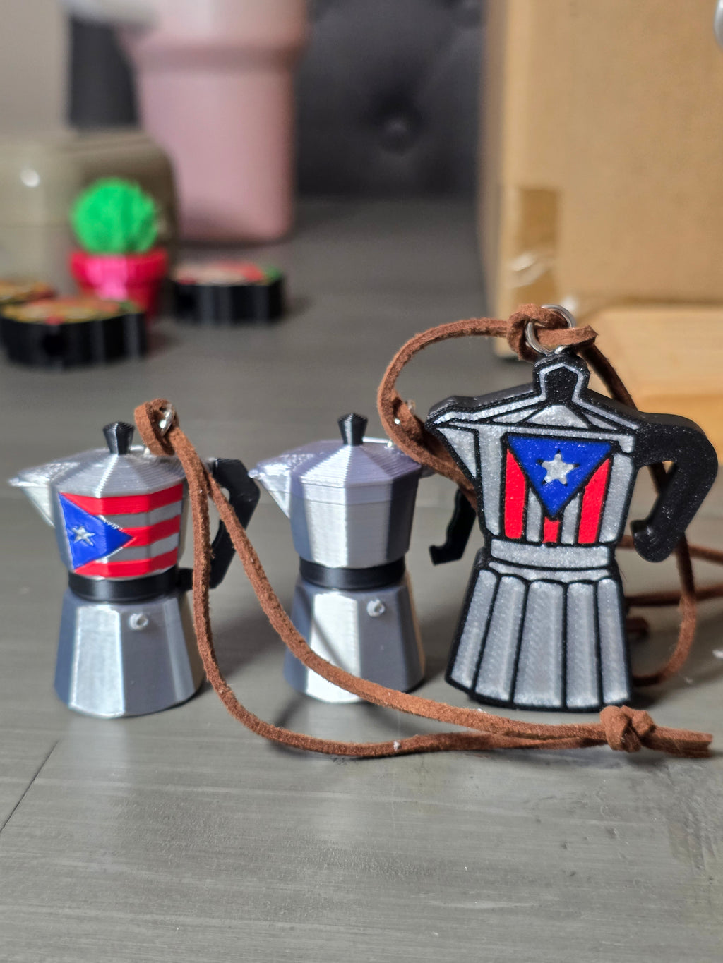 Puerto Rico Christmas Ornament, Boricua Holiday Ornament, Puerto Rican Food & Culture Decor, 3D Printed PR Gift (1 per pack)
