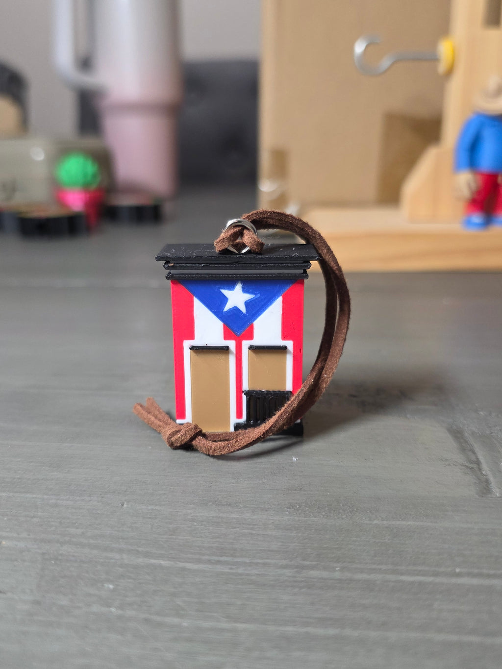 Puerto Rico Christmas Ornament, Boricua Holiday Ornament, Puerto Rican Food & Culture Decor, 3D Printed PR Gift (1 per pack)