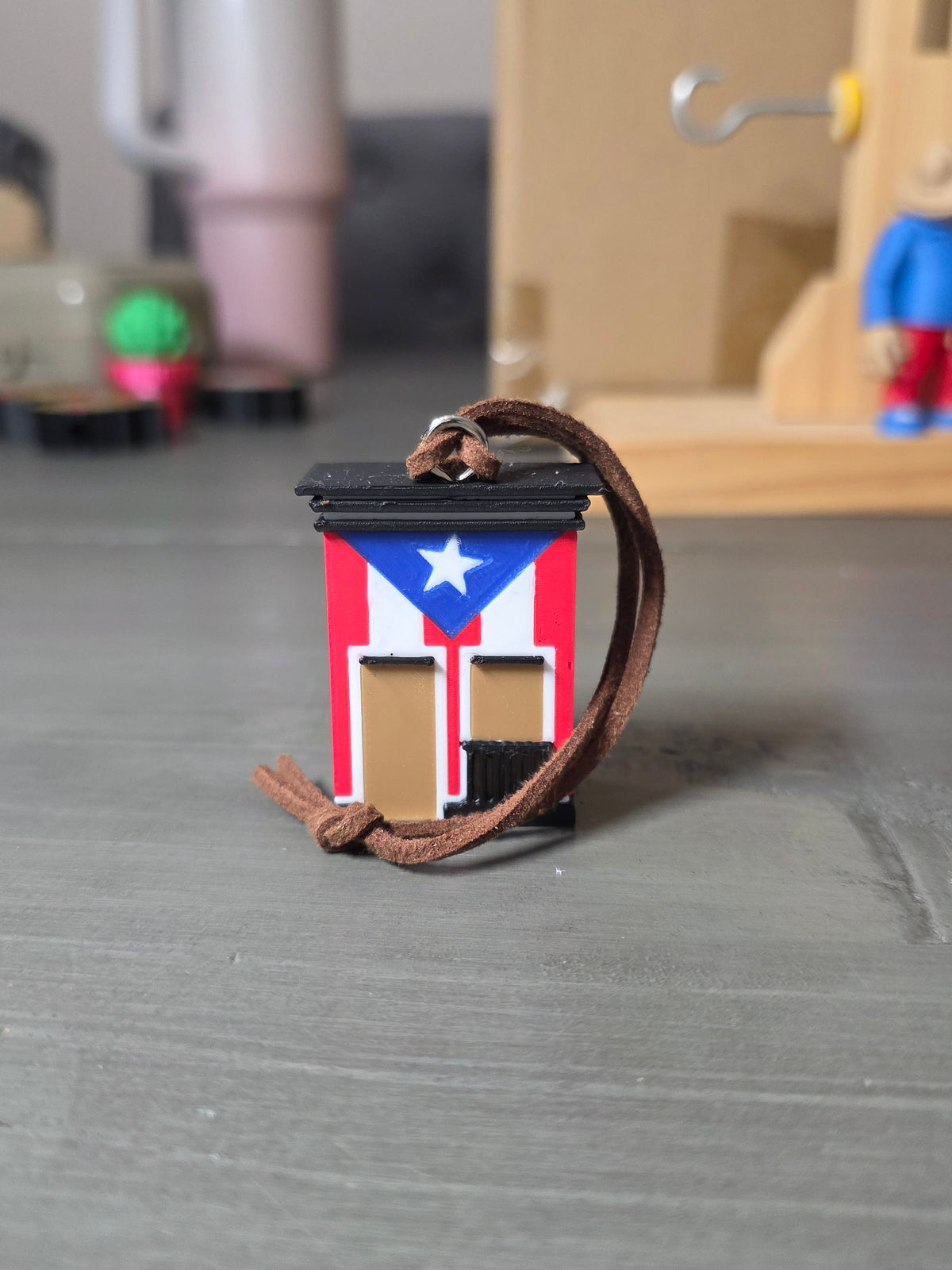 Puerto Rico Christmas Ornament, Boricua Holiday Ornament, Puerto Rican Food & Culture Decor, 3D Printed PR Gift (1 per pack)