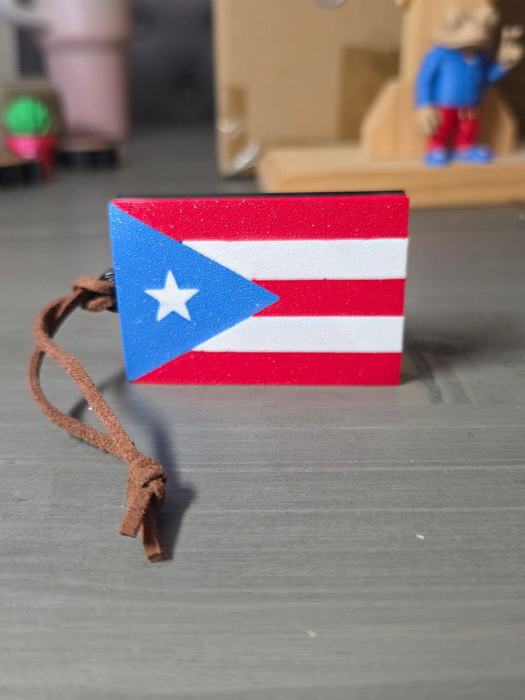 Puerto Rico Christmas Ornament, Boricua Holiday Ornament, Puerto Rican Food & Culture Decor, 3D Printed PR Gift (1 per pack)
