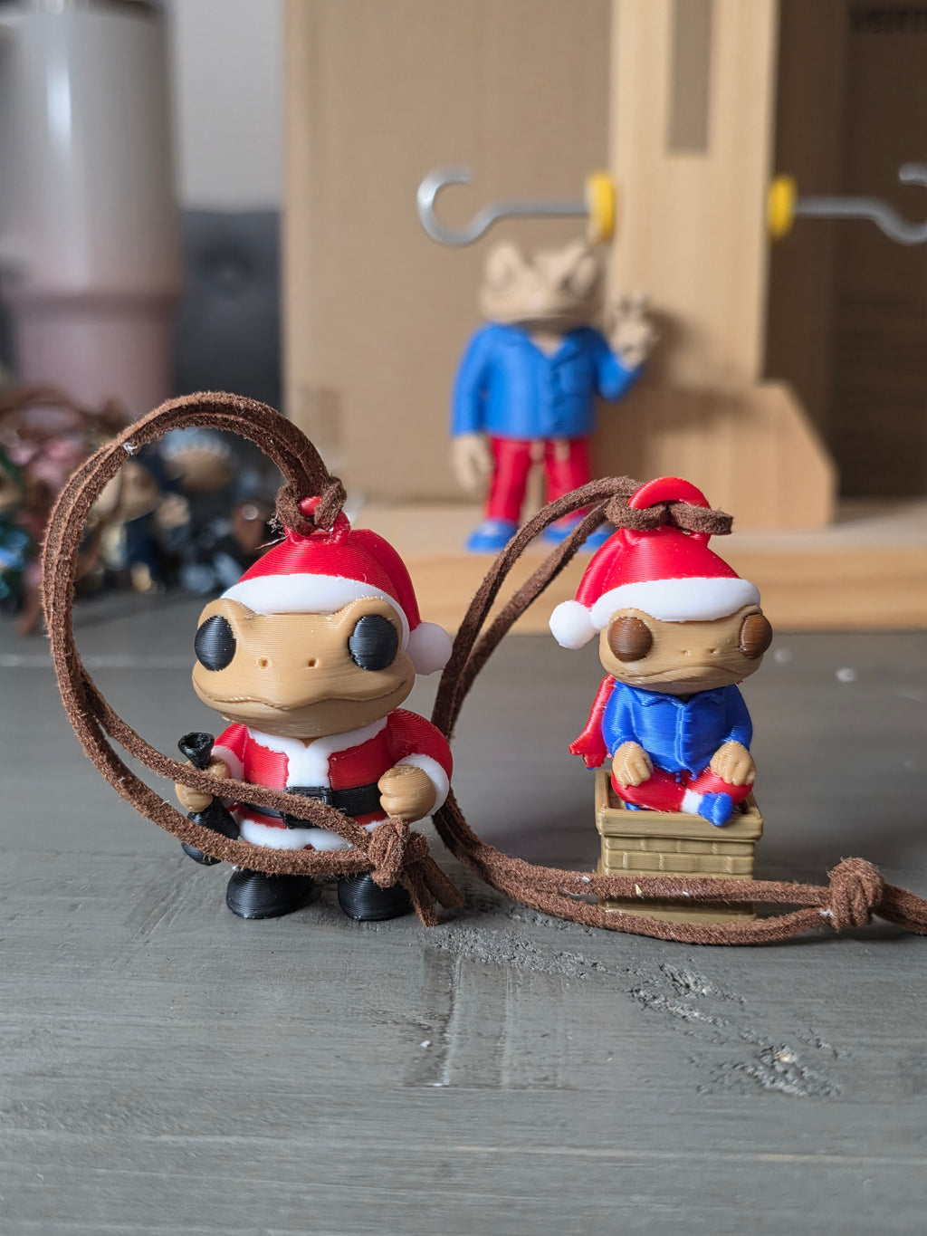 Puerto Rico Christmas Ornament, Boricua Holiday Ornament, Puerto Rican Food & Culture Decor, 3D Printed PR Gift (1 per pack)