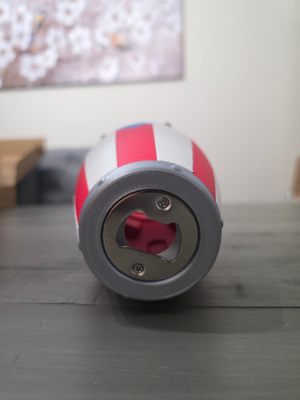 Puerto Rico Flag Conga Can Holder Or Limited Edition Glow in The Dark | 3D Printed PLA Soda Can Sleeve