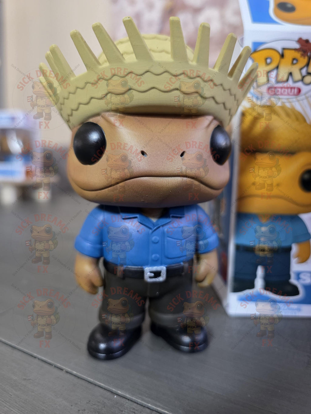 Sapo Concho Jibaro La Residencia Puerto Rico Custom Funko POP! Collectible Figure | 5 Inch ABS Resin | Limited Edition Handmade Toy