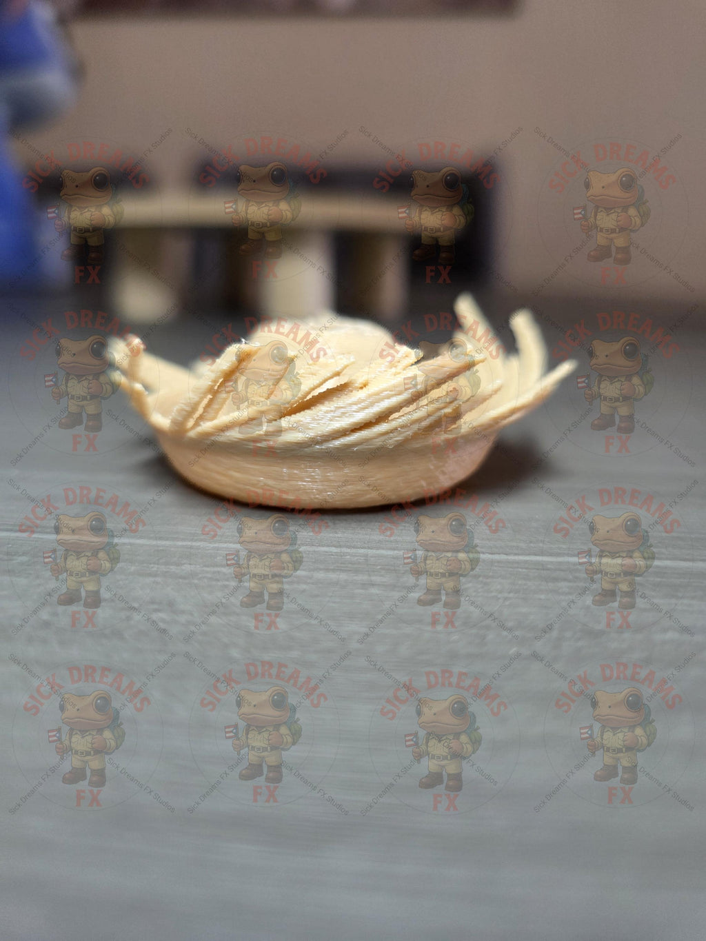 Puerto Rico Pava 3D Straw Charm