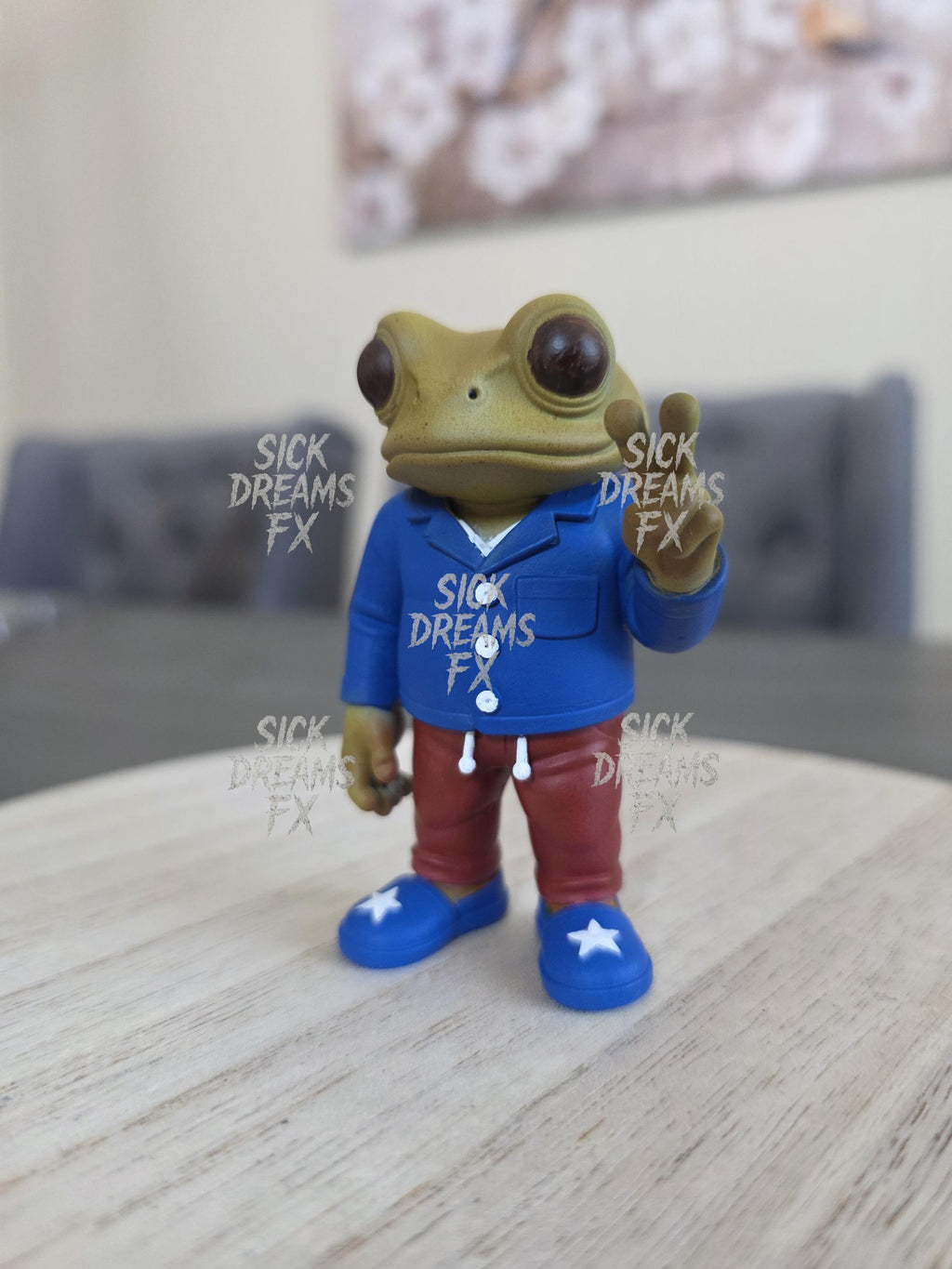 Viral Sapo Concho Coquí Hand-Painted | 3” Puerto Rico Resin Figurine | Bad Bunny-Inspired Collectible | Sapo Concho Figurine