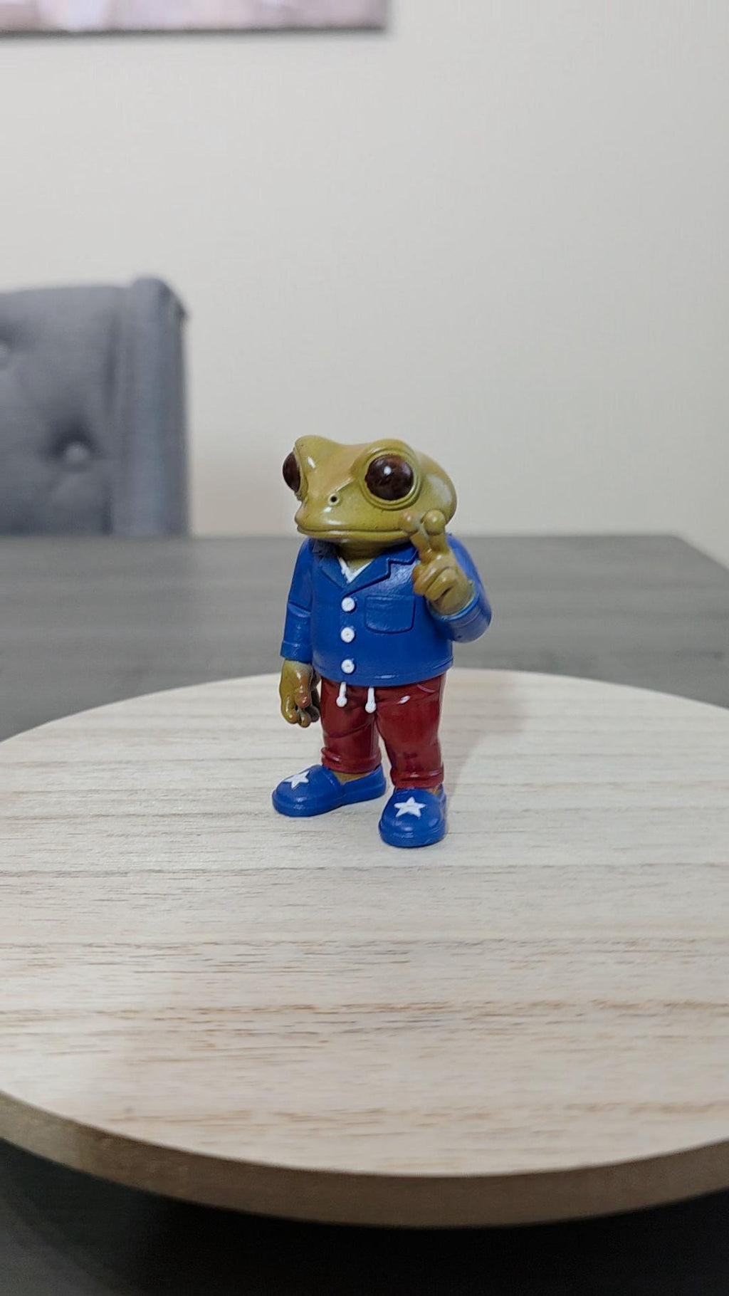 Viral Sapo Concho Coquí Hand-Painted | 3” Puerto Rico Resin Figurine | Bad Bunny-Inspired Collectible | Sapo Concho Figurine