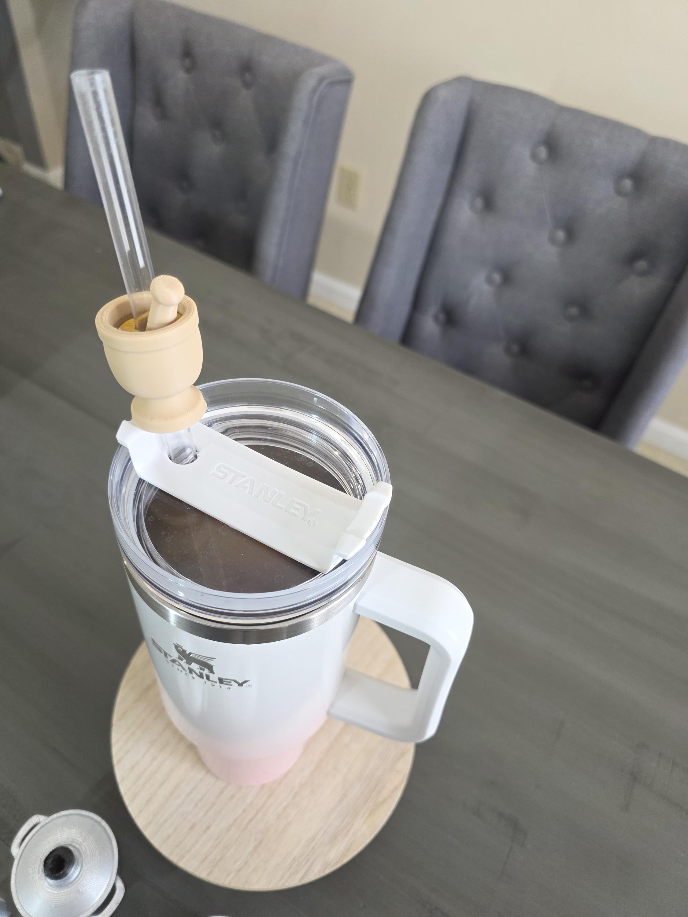 Puerto Rico Pilon 3D Straw Topper