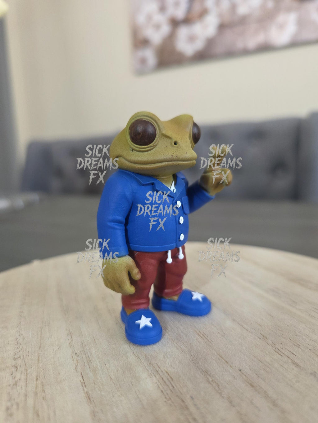 Viral Sapo Concho Coquí Hand-Painted | 3” Puerto Rico Resin Figurine | Bad Bunny-Inspired Collectible | Sapo Concho Figurine