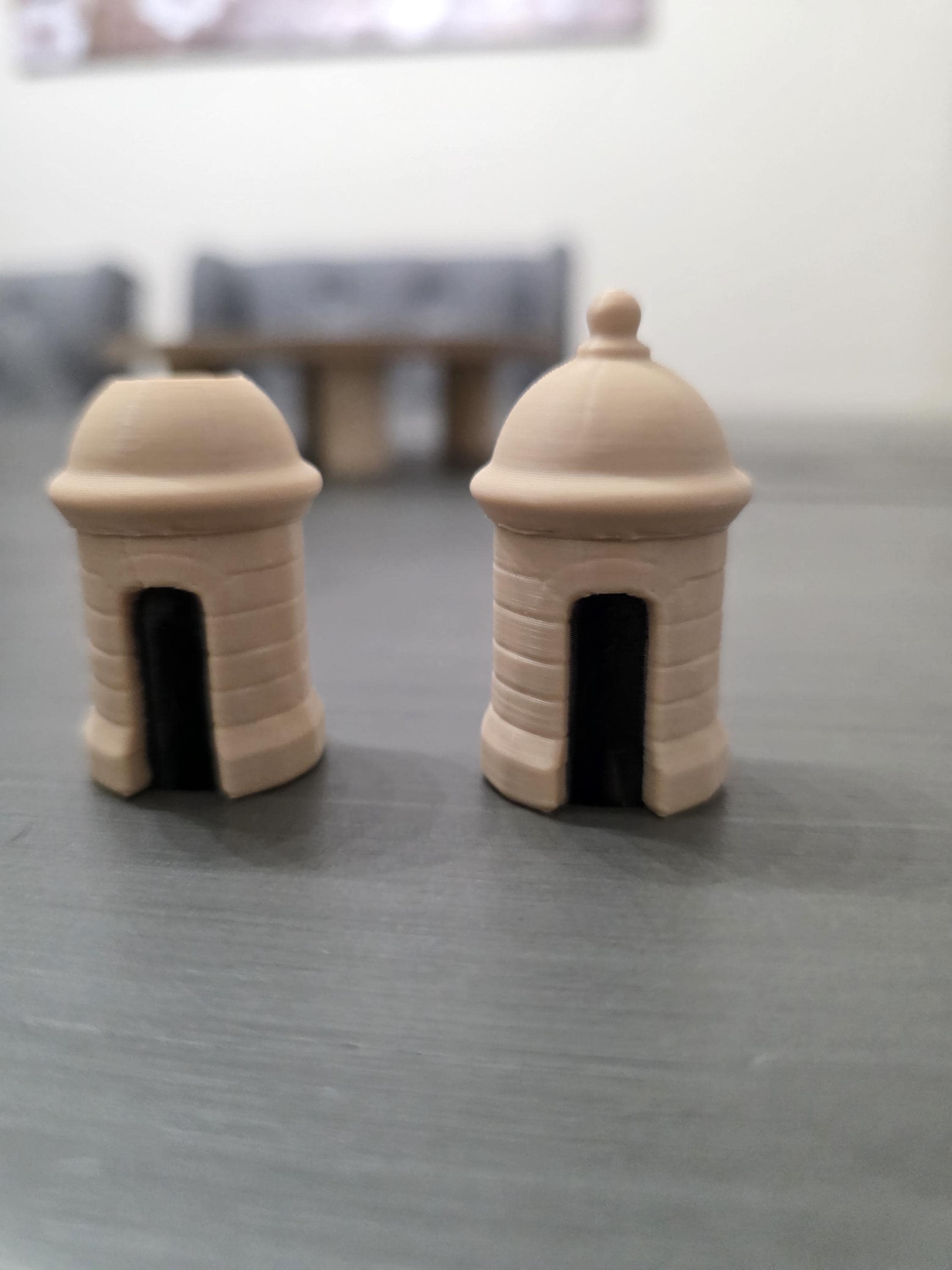 Puerto Rico Garita El Morro Straw 3D Topper