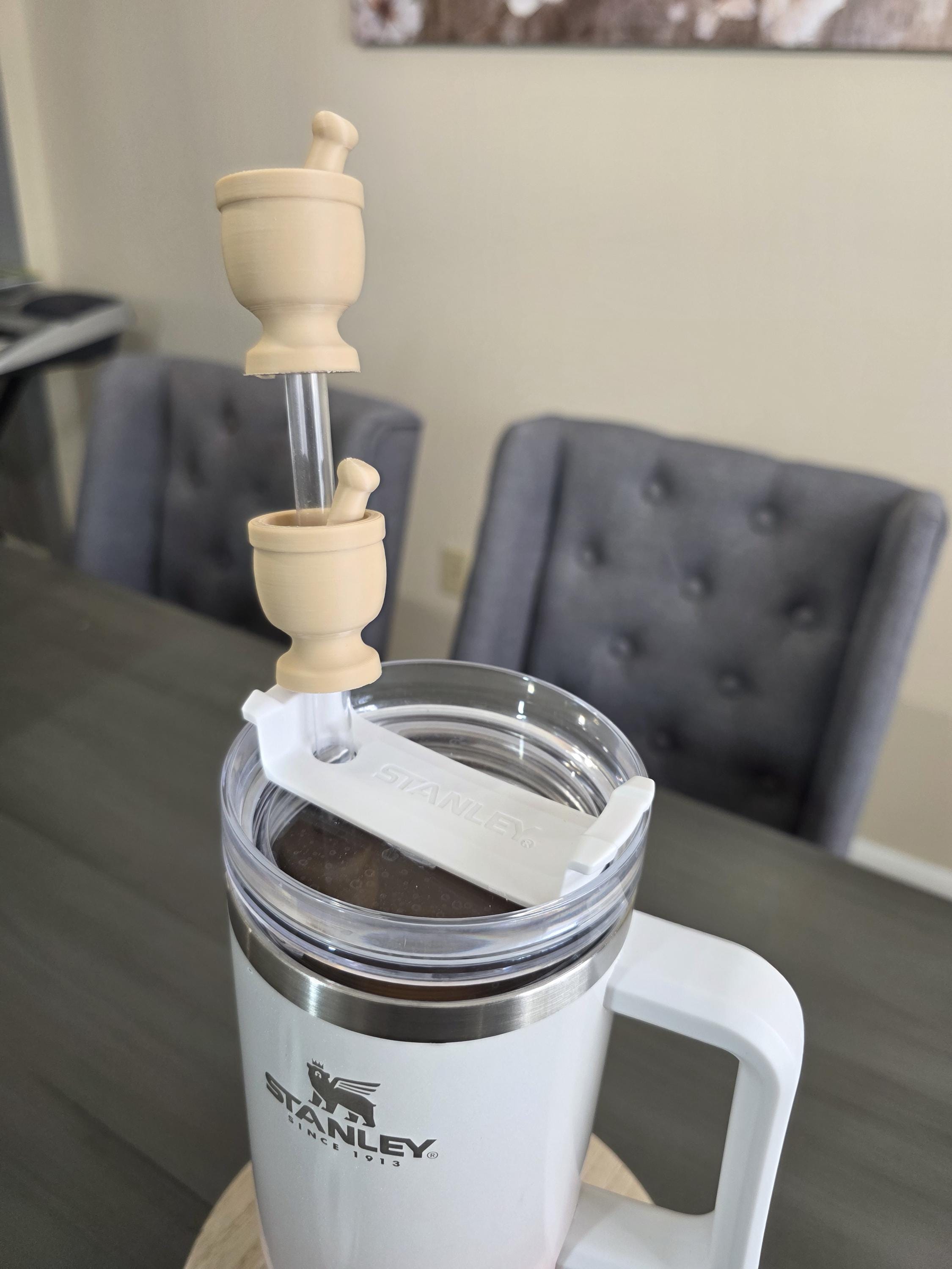 Puerto Rico Pilon 3D Straw Topper