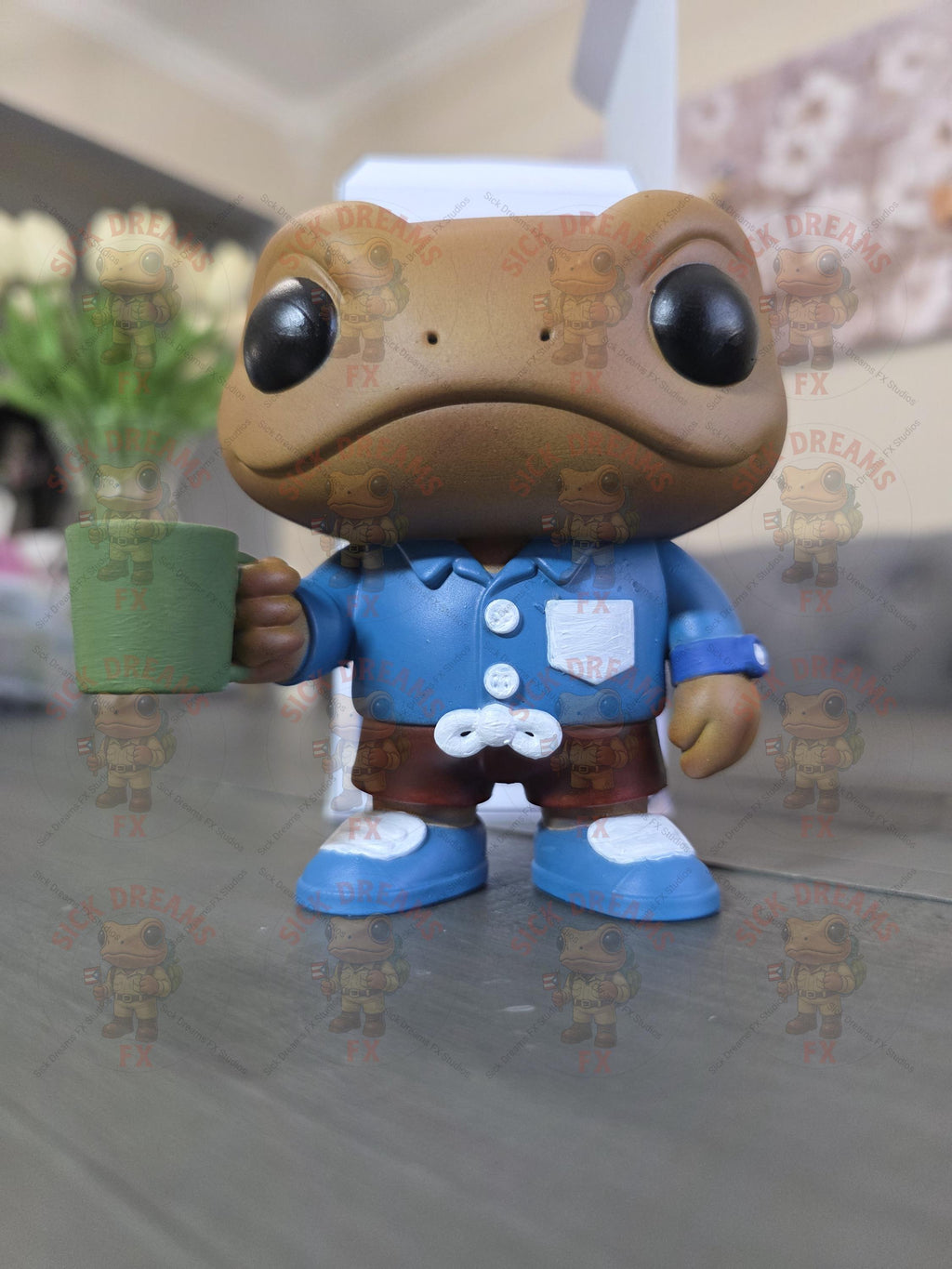 Sapo Concho La Residencia Puerto Rico Custom Funko POP! Collectible Figure | 4 Inch ABS Resin | Limited Edition Handmade Toy