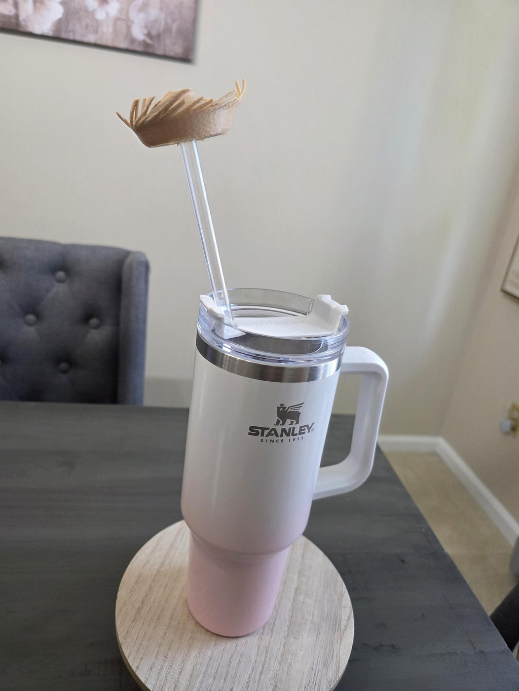 Puerto Rico Pava 3D Straw Topper