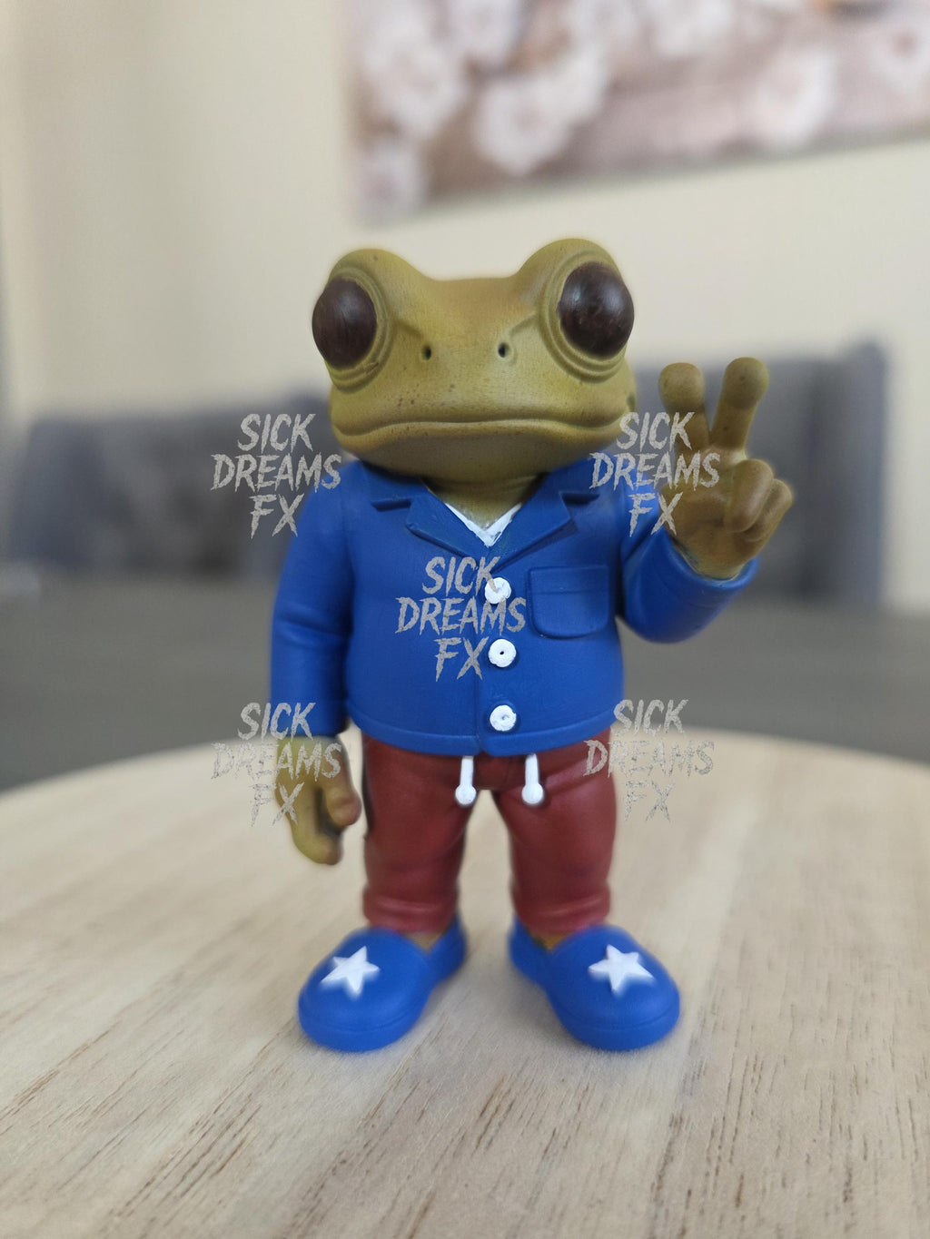 Viral Sapo Concho Coquí Hand-Painted | 3” Puerto Rico Resin Figurine | Bad Bunny-Inspired Collectible | Sapo Concho Figurine