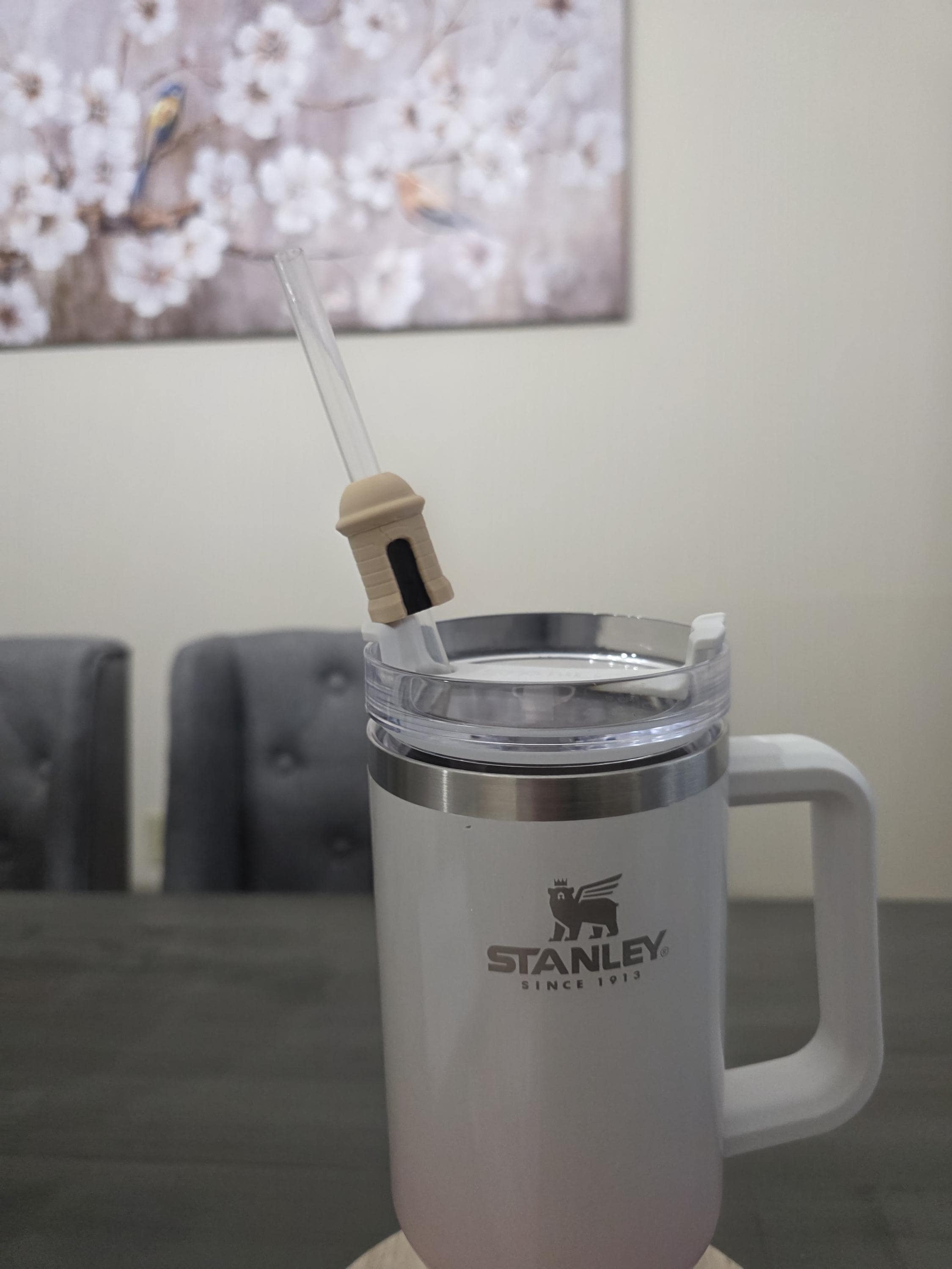 Puerto Rico Garita El Morro Straw 3D Topper