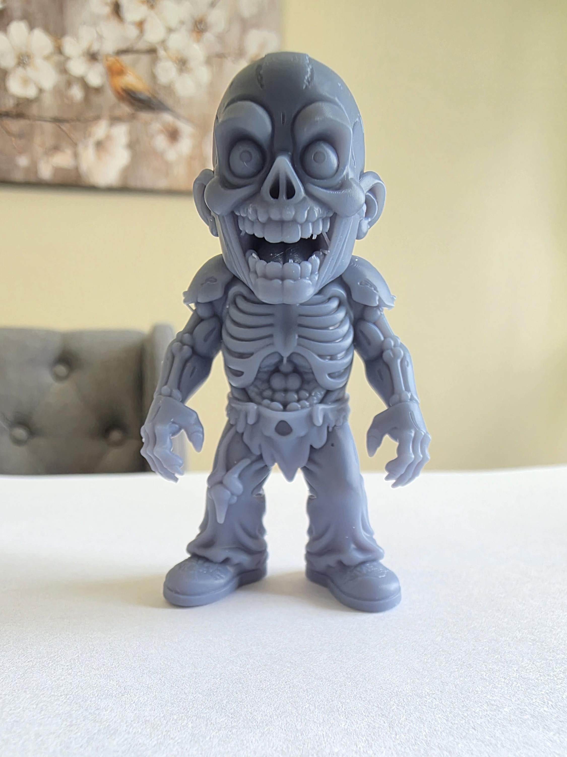 Return Of The Living Dead - Return Of The Living Zombies: Series 1 - 3 Pack Zombie Inspired Horror Toy Figure DIY Blank