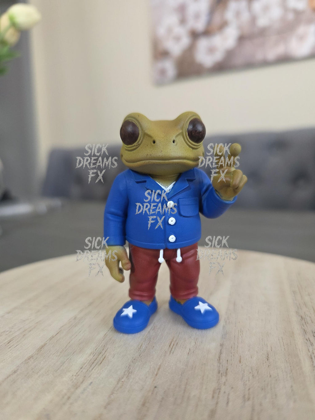 Viral Sapo Concho Coquí Hand-Painted | 3” Puerto Rico Resin Figurine | Bad Bunny-Inspired Collectible | Sapo Concho Figurine