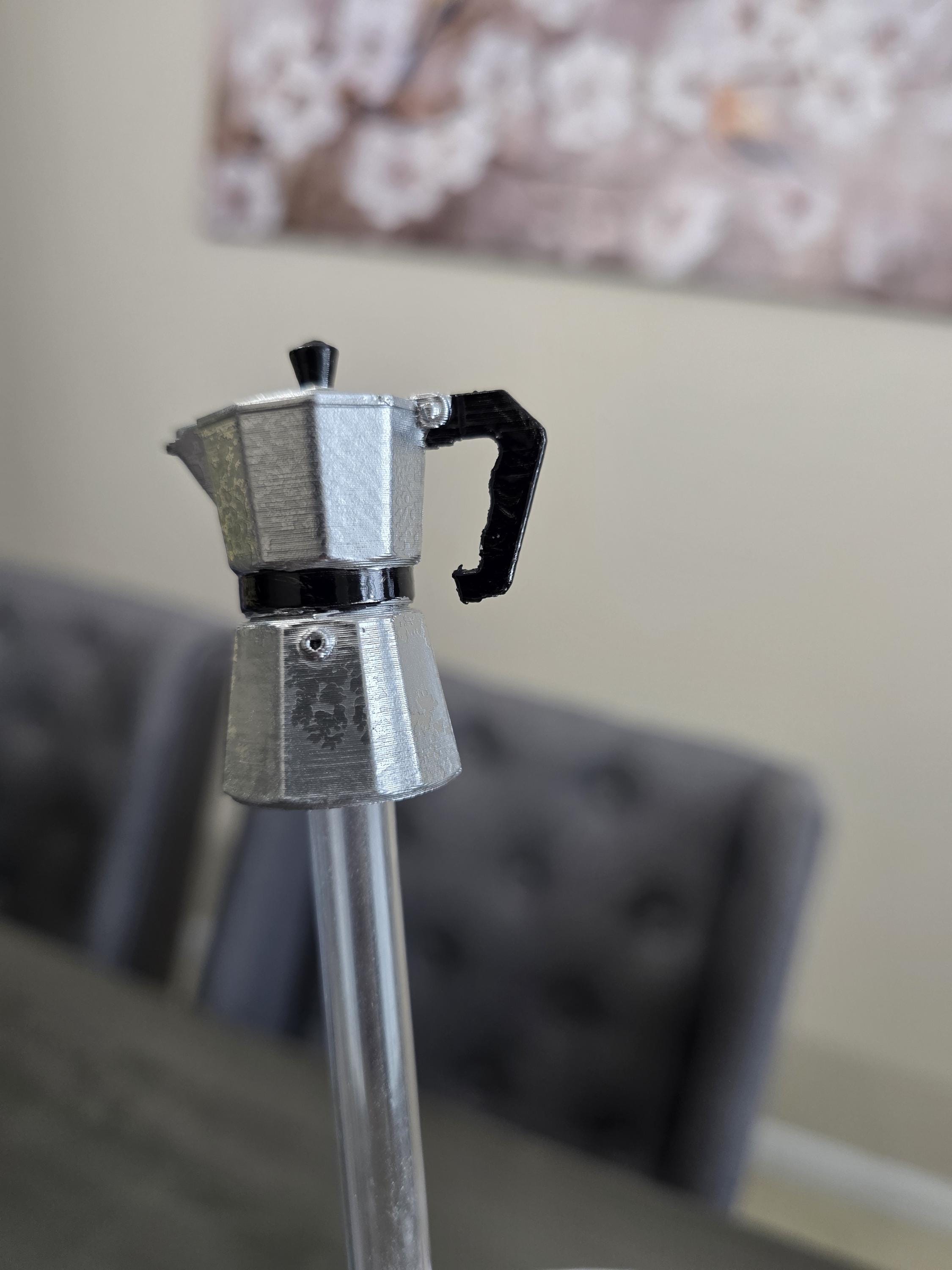 Puerto Rico Greca 3D Straw Topper
