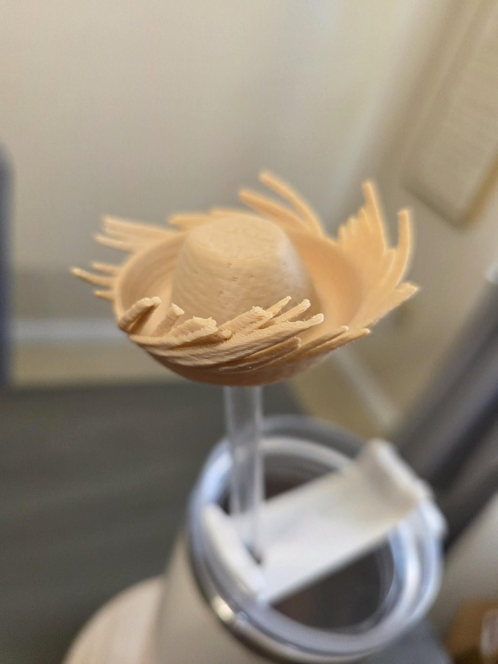 Puerto Rico Pava 3D Straw Topper